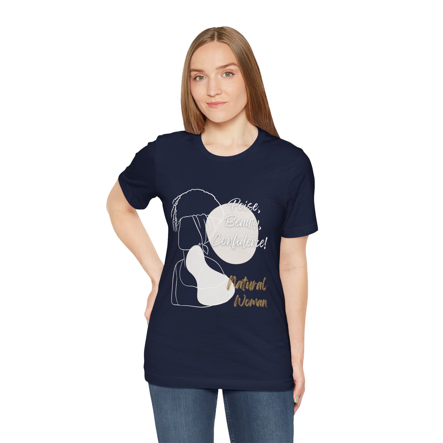 Natural Woman Puff (WL) Short Sleeve T-Shirt