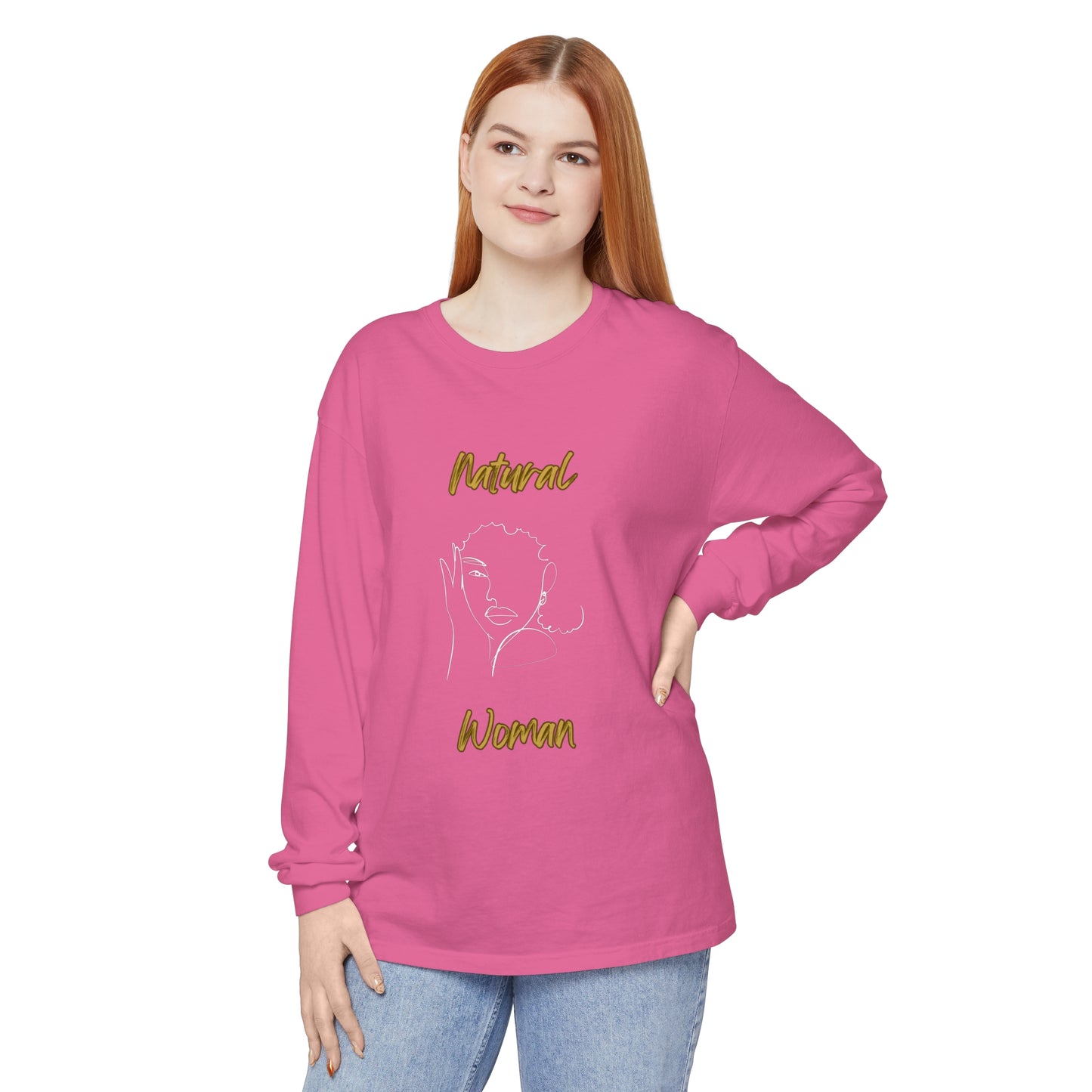 Natural Woman Let's Be Friends (WL) Long Sleeve T-Shirt