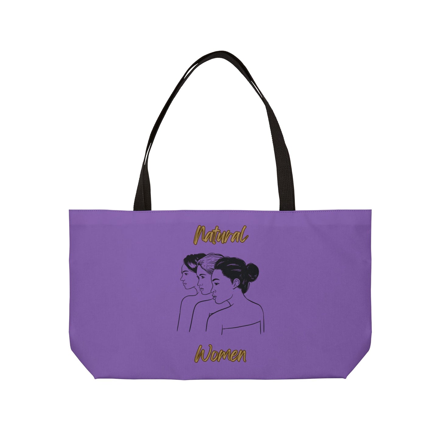 Natural Women United Friends (BL) Weekender Tote Bag LIGHT PURPLE