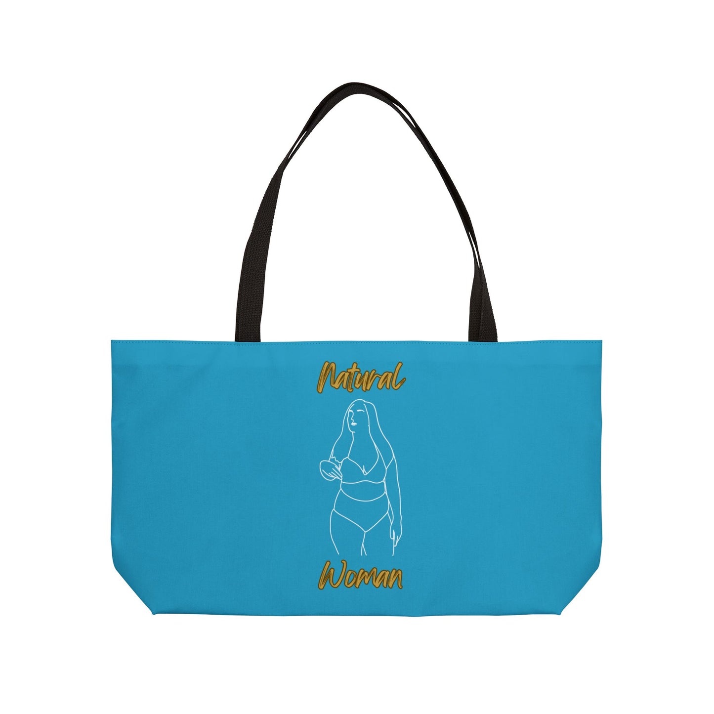 Natural Woman Full Beauty (WL) Weekender Tote Bag TURQUOISE