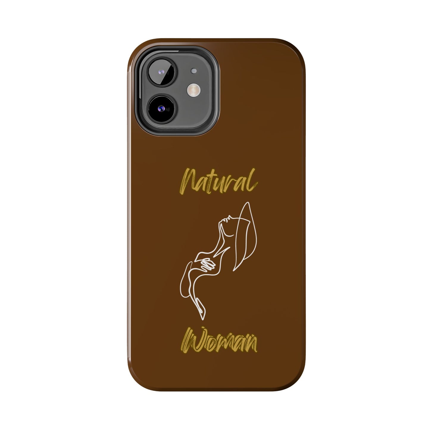 Natural Woman Free (WL)Tough Phone Cases BROWN