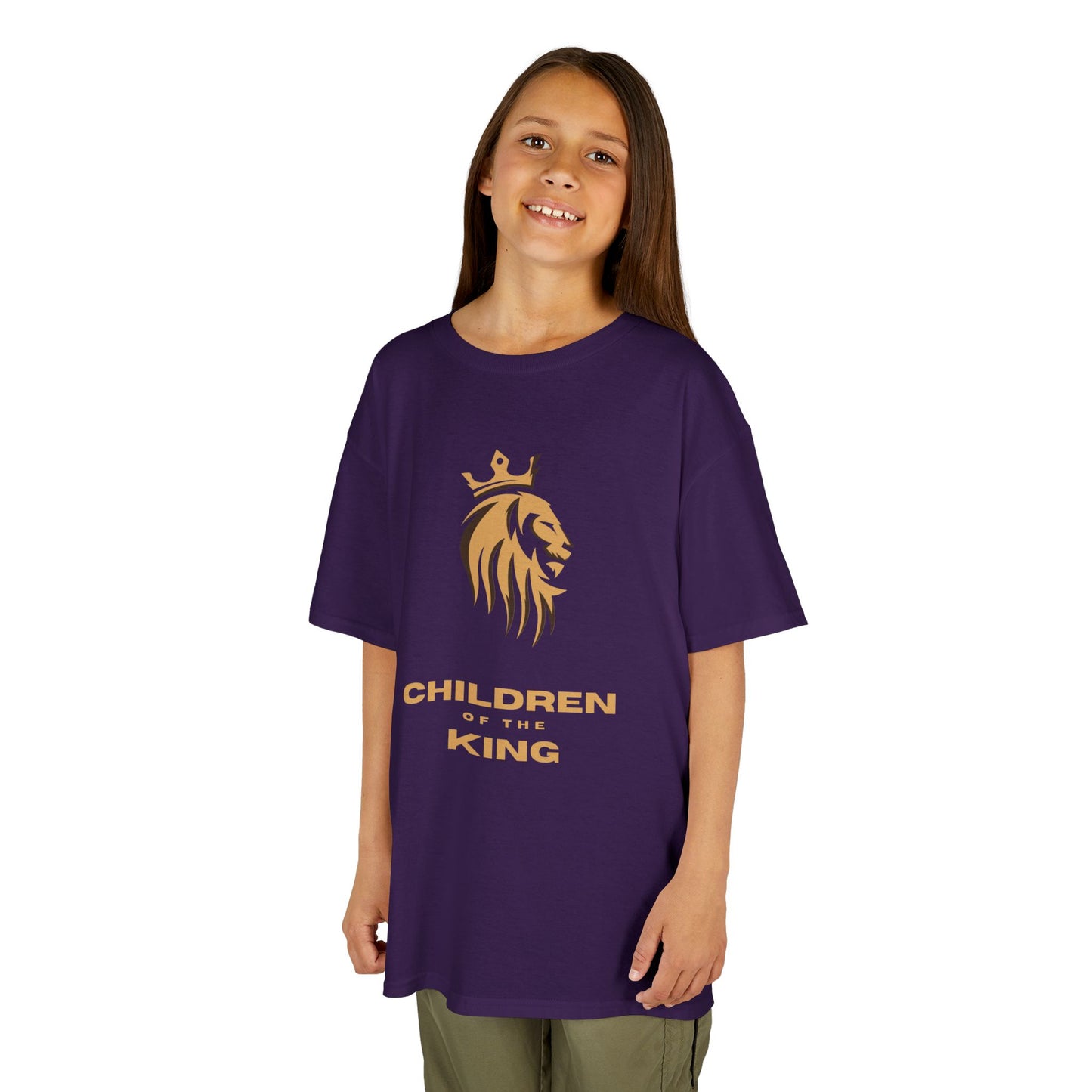 Children of the King Inspirational Kids Cotton T-Shirt (BRL)