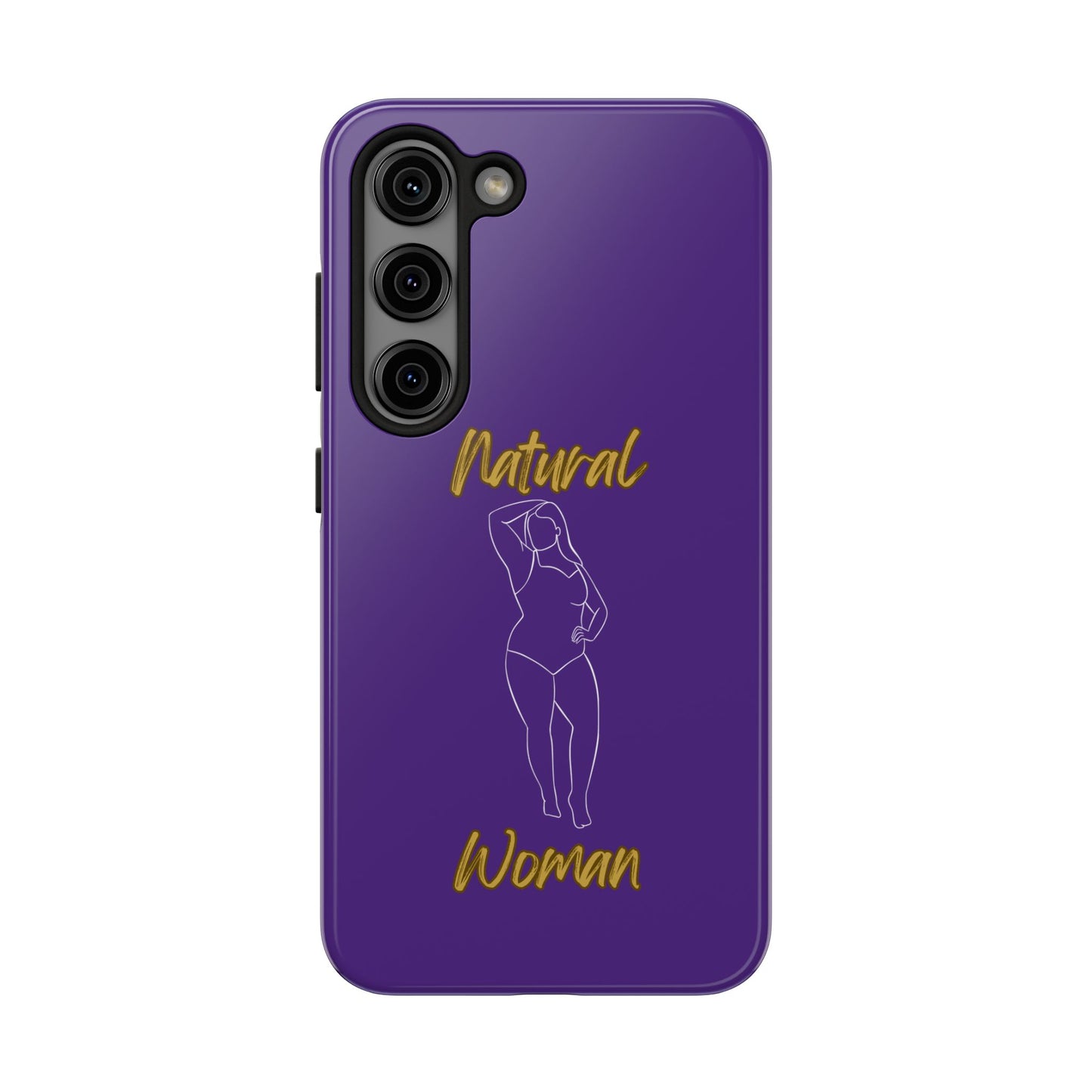 Natural Woman Looking Good (WL)Tough Phone Cases PURPLE
