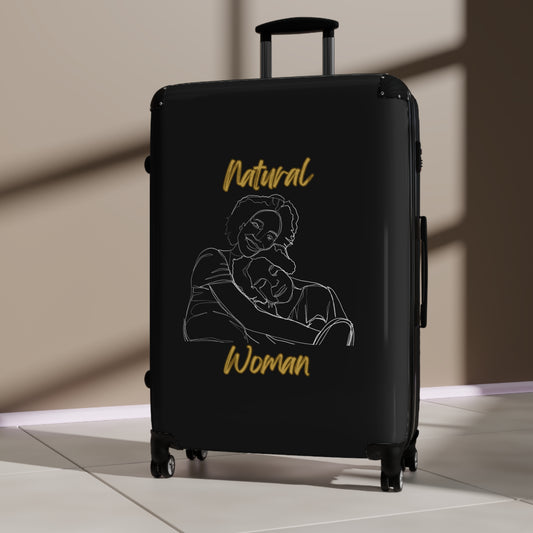Natural Woman Loving Embrace (WL) Suitcase BLACK
