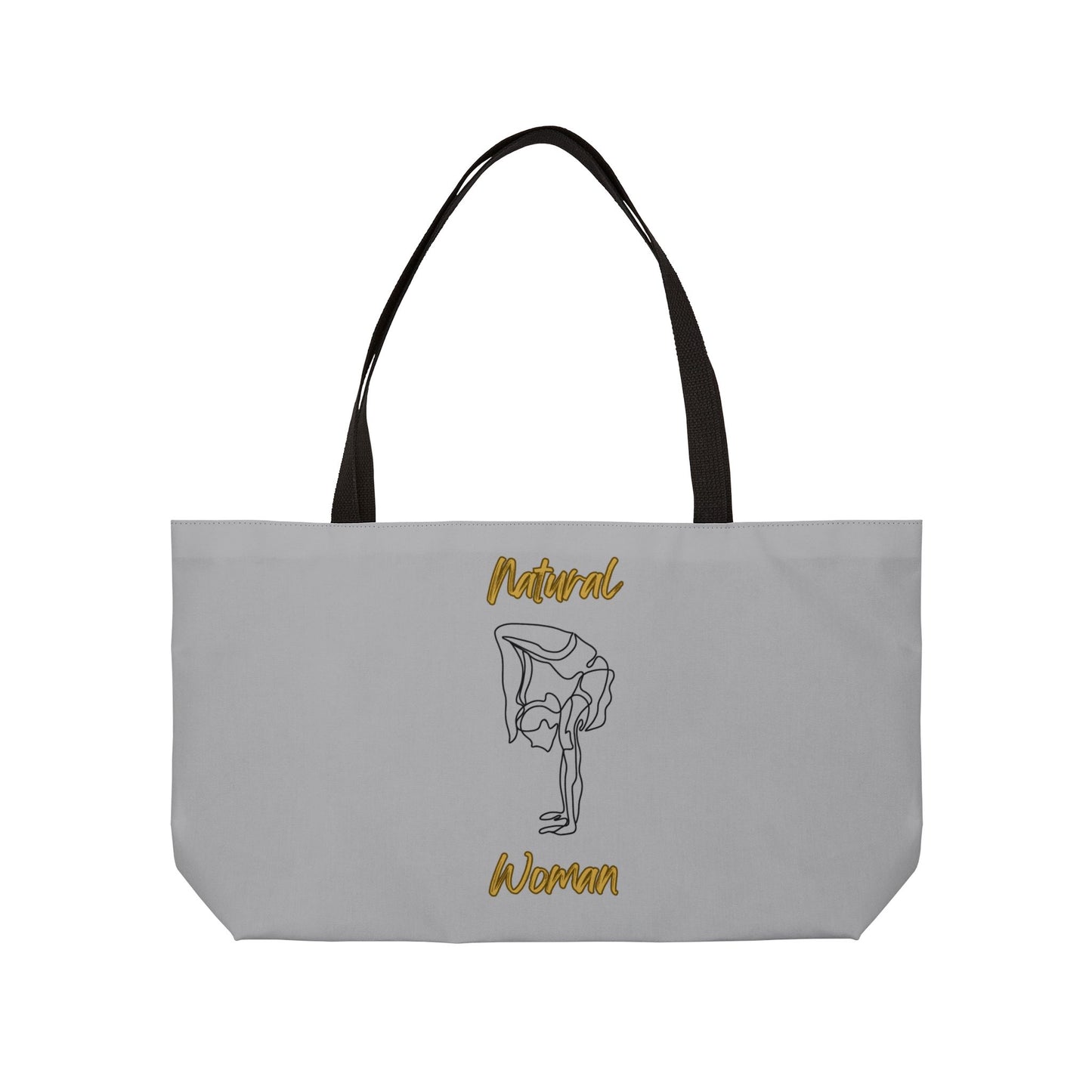 Natural Woman Flexible (BL) Weekender Tote Bag LIGHT GREY