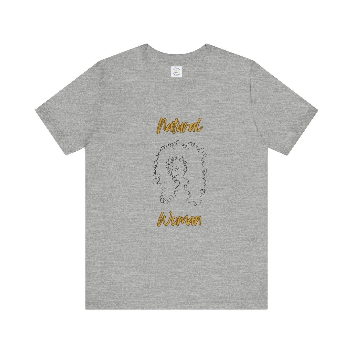 Natural Woman Spiral Flow (BL) Short Sleeve T-Shirt