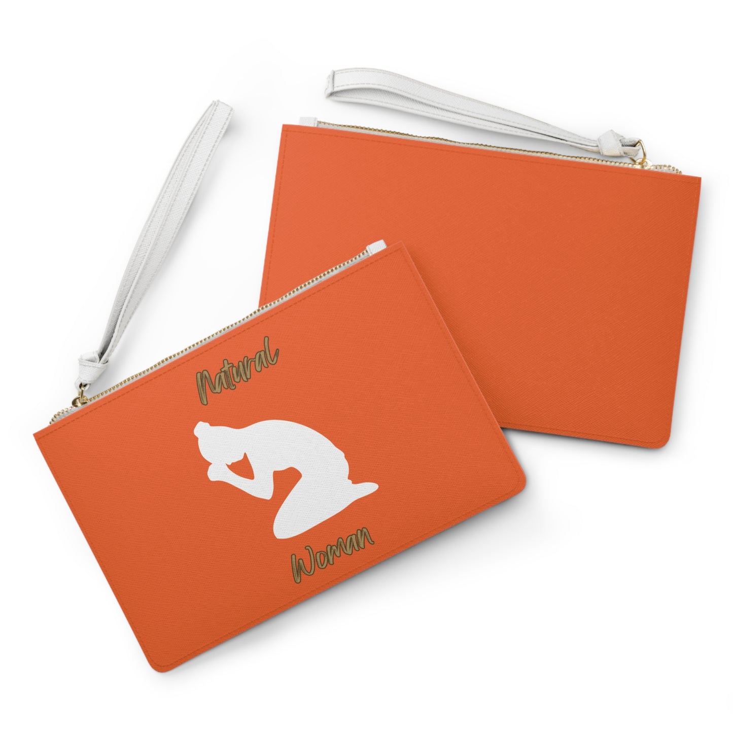 Natural Woman Pray (WL) Clutch Bag ORANGE