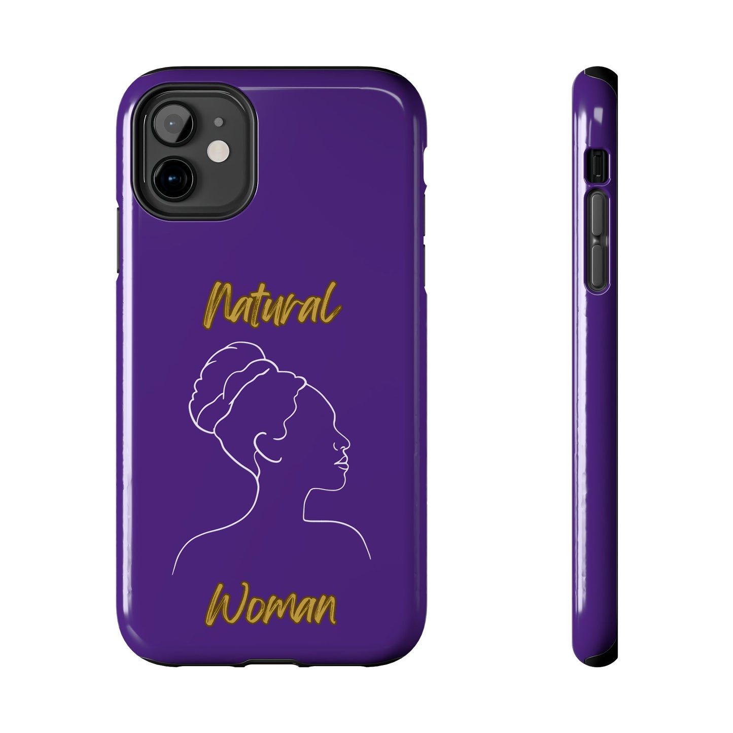 Natural Woman Mixed (WL)Tough Phone Cases PURPLE