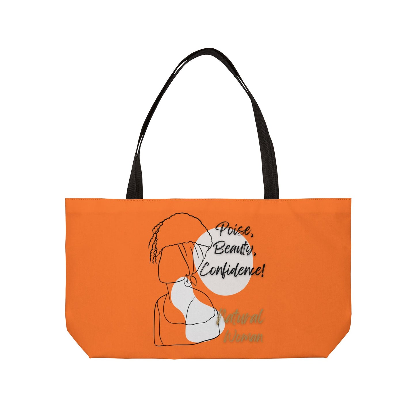 Natural Woman Puff (BL) Weekender Tote Bag CRUSTA