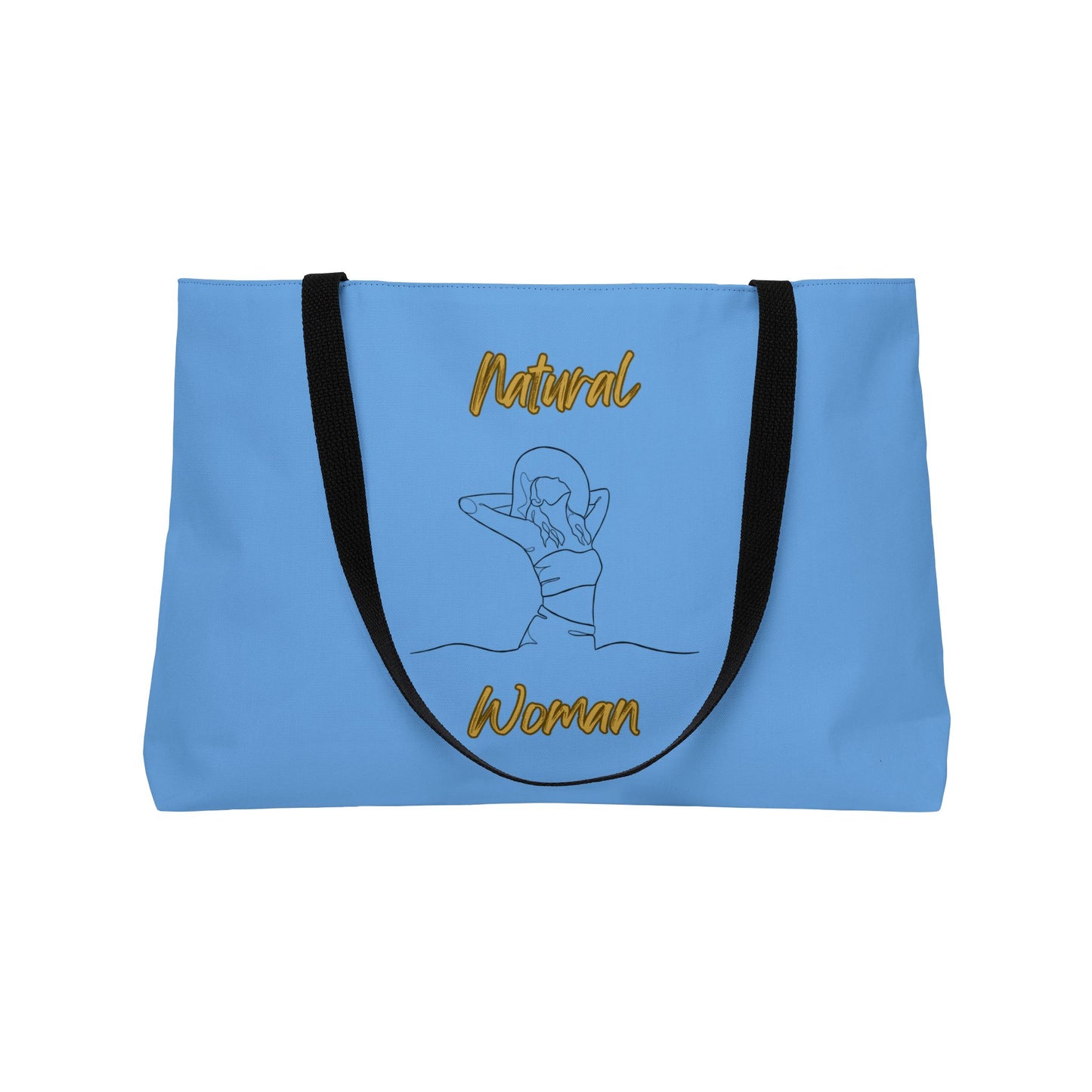 Natural Woman Sun Fun (BL) Weekender Tote Bag LIGHT BLUE