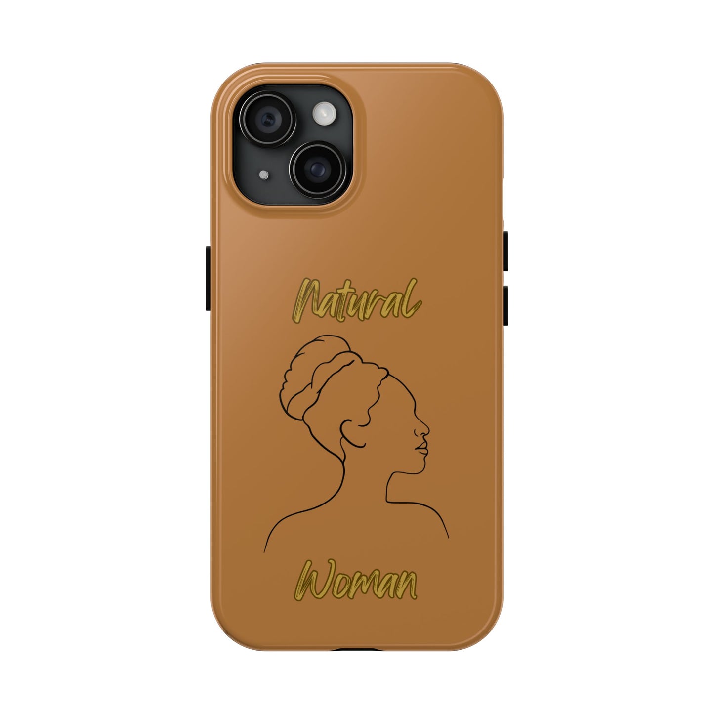 Natural Woman Mixed (BL)Tough Phone Cases LIGHT BROWN