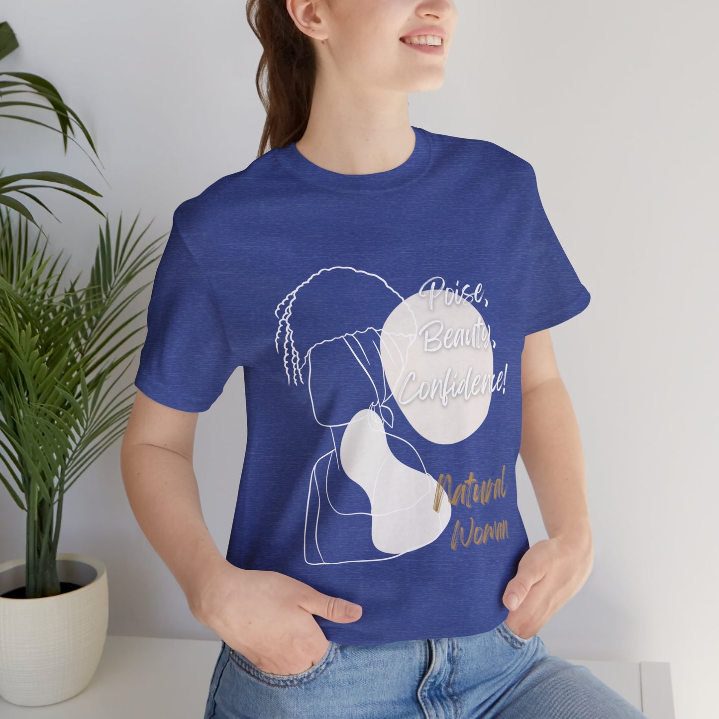 Natural Woman Puff (WL) Short Sleeve T-Shirt