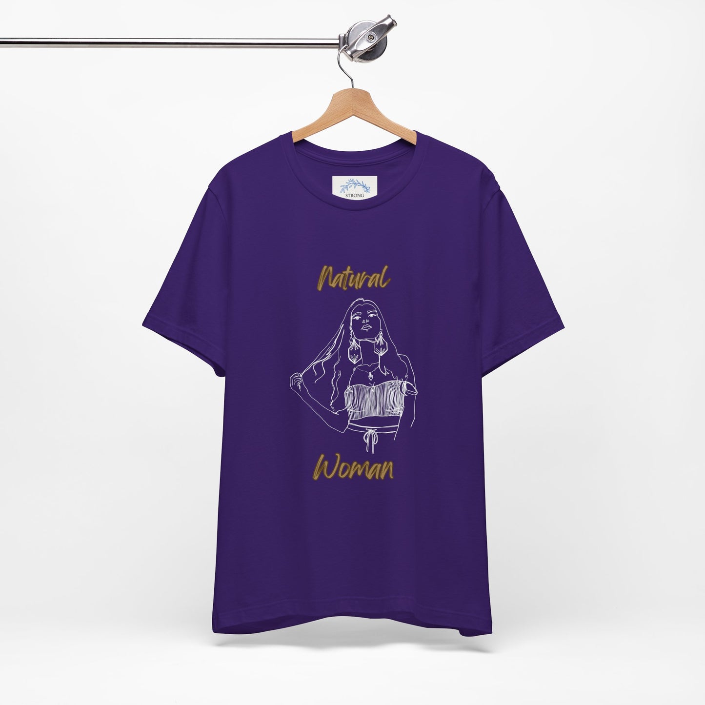 Natural Woman Thinking (WL) Short Sleeve T-Shirt