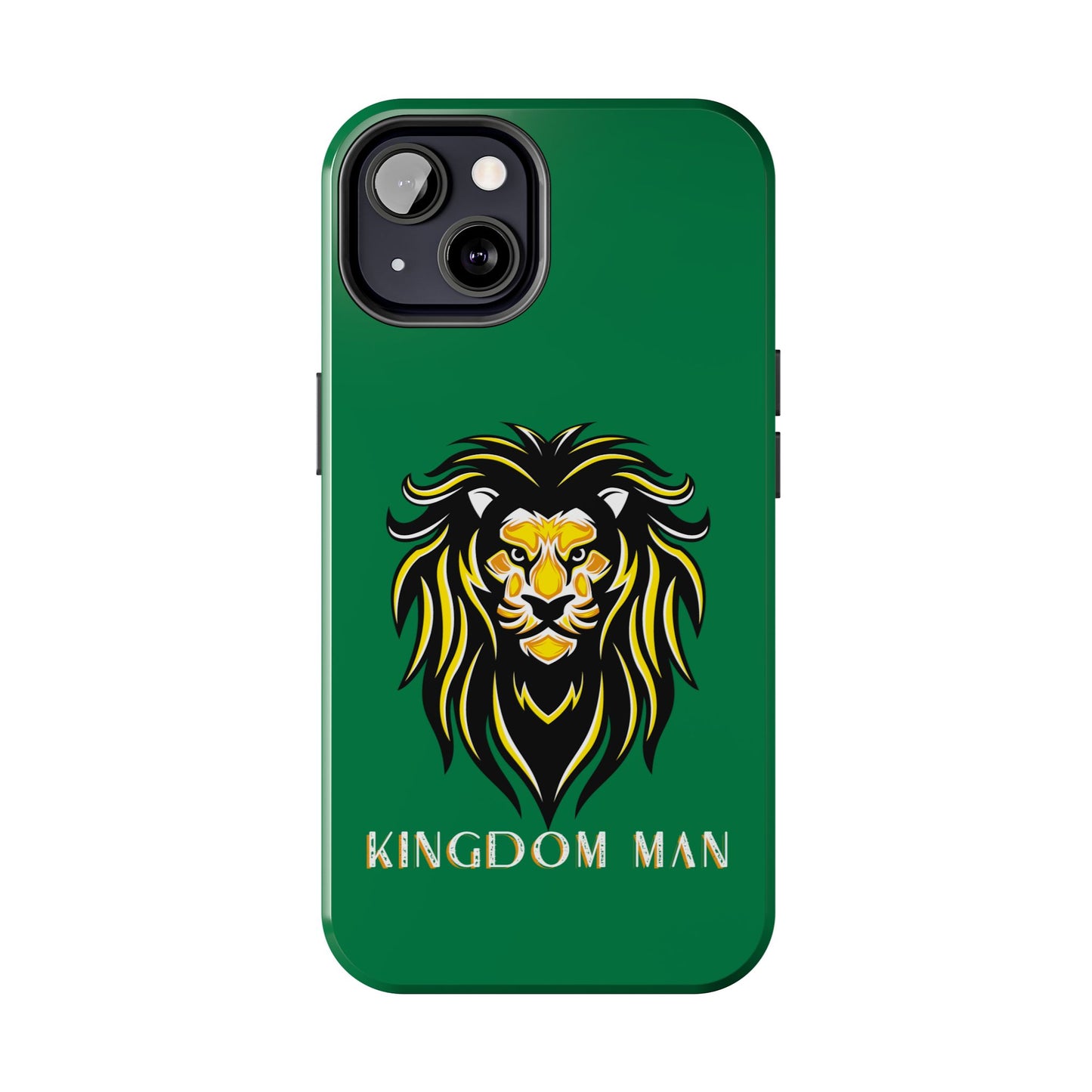 Kingdom Man (White-Gold Label) Tough Phone Case DARK GREEN