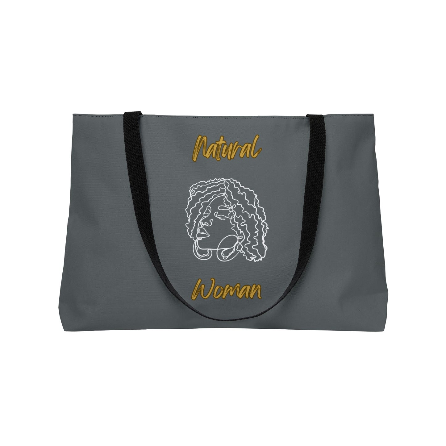 Natural Woman Naturally Me (WL) Weekender Tote Bag DARK GREY