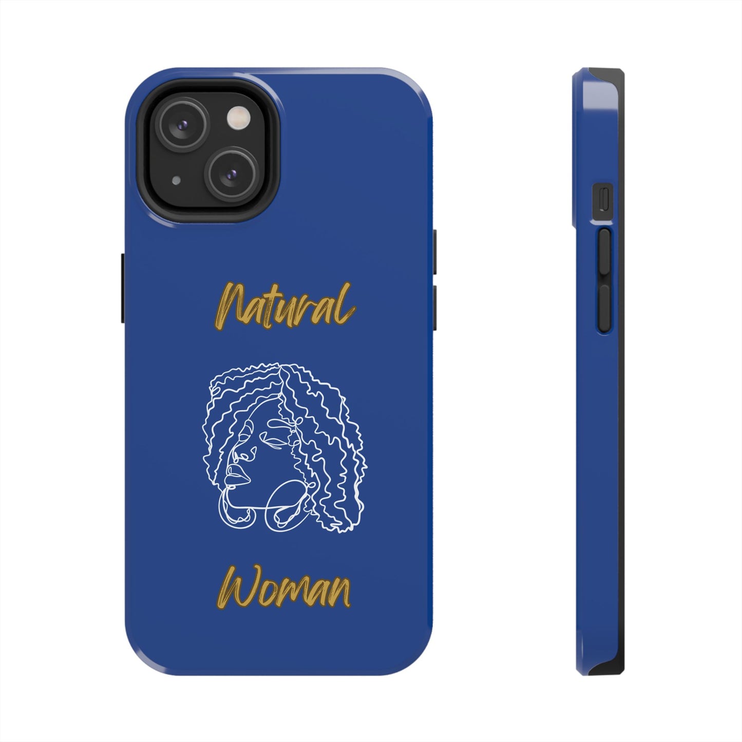 Natural Woman Naturally Me (WL)Tough Phone Cases DARK BLUE