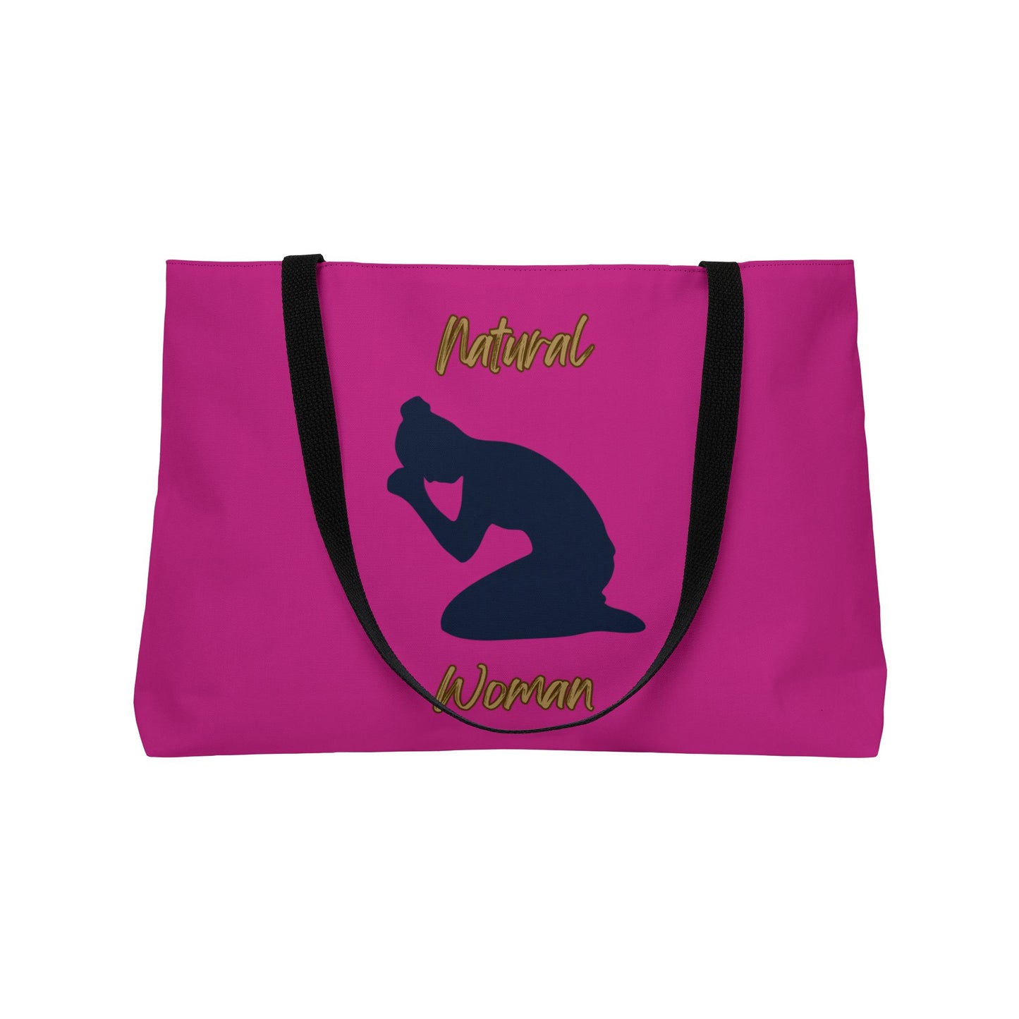 Natural Woman Pray (BL) Weekender Tote Bag PINK