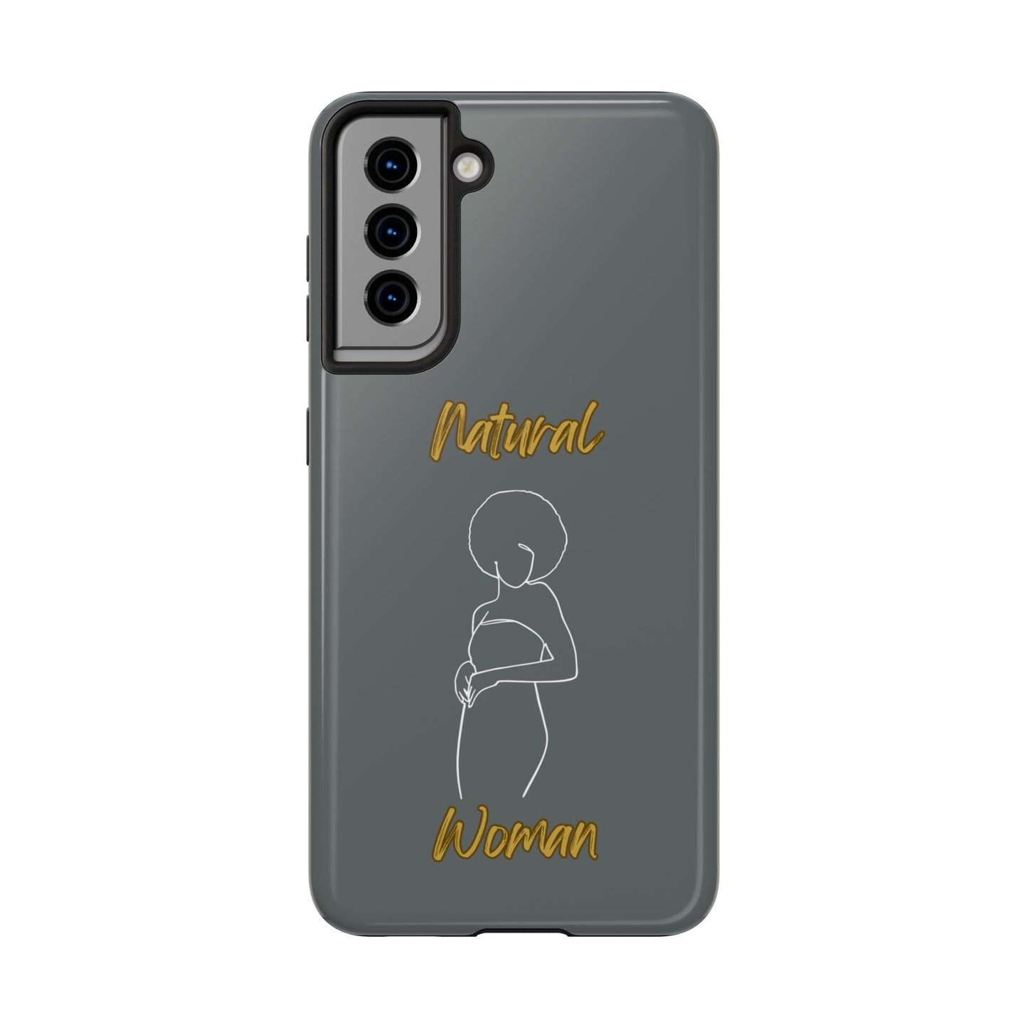 Natural Woman Sho Nuff (WL)Tough Phone Cases DARK GREY