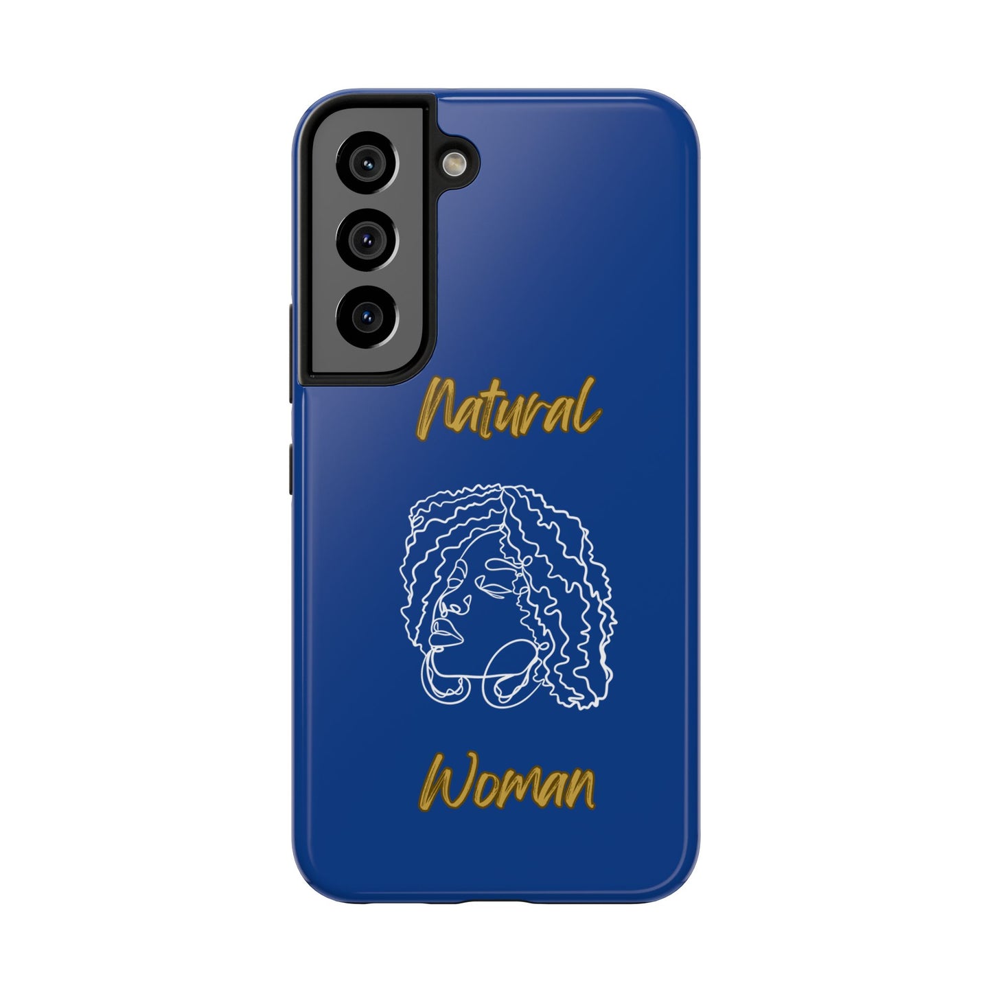 Natural Woman Naturally Me (WL)Tough Phone Cases DARK BLUE