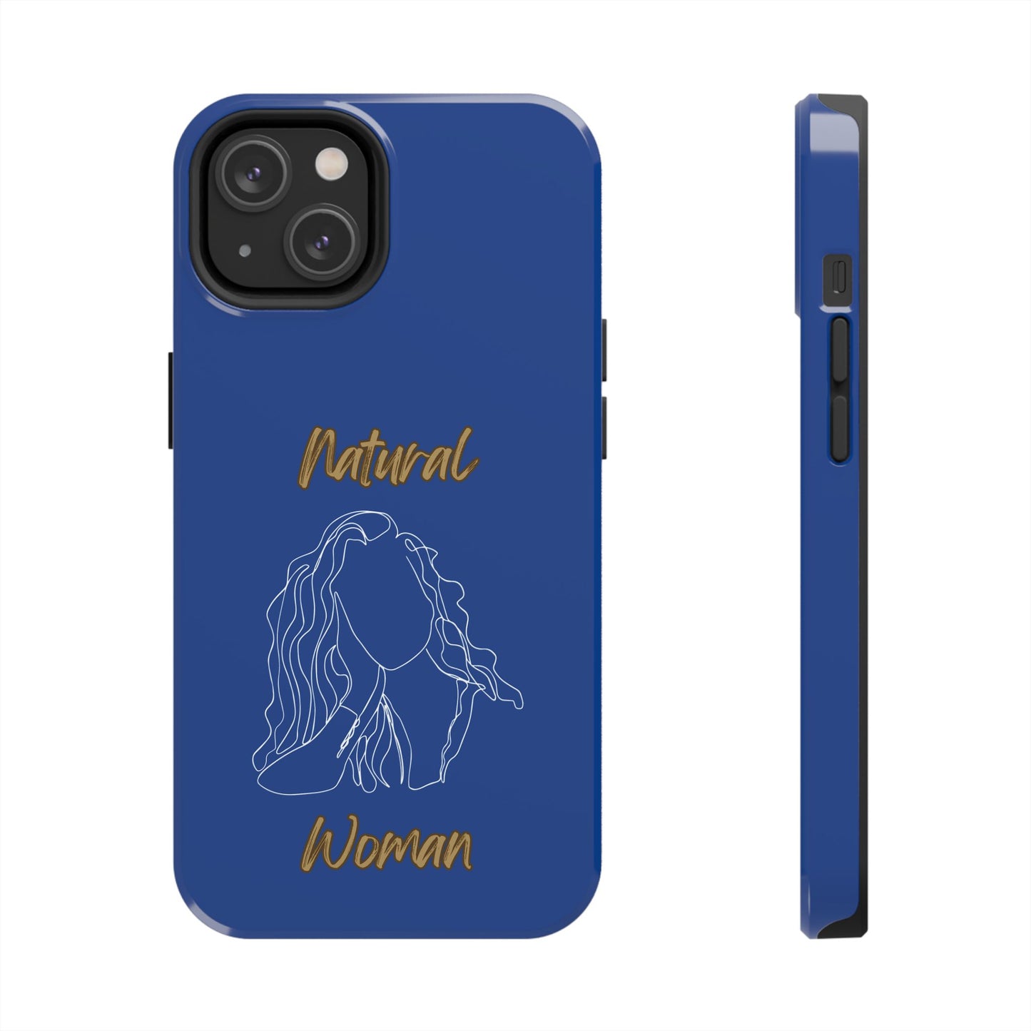 Natural Woman Relaxed (WL) Tough Phone Cases DARK BLUE