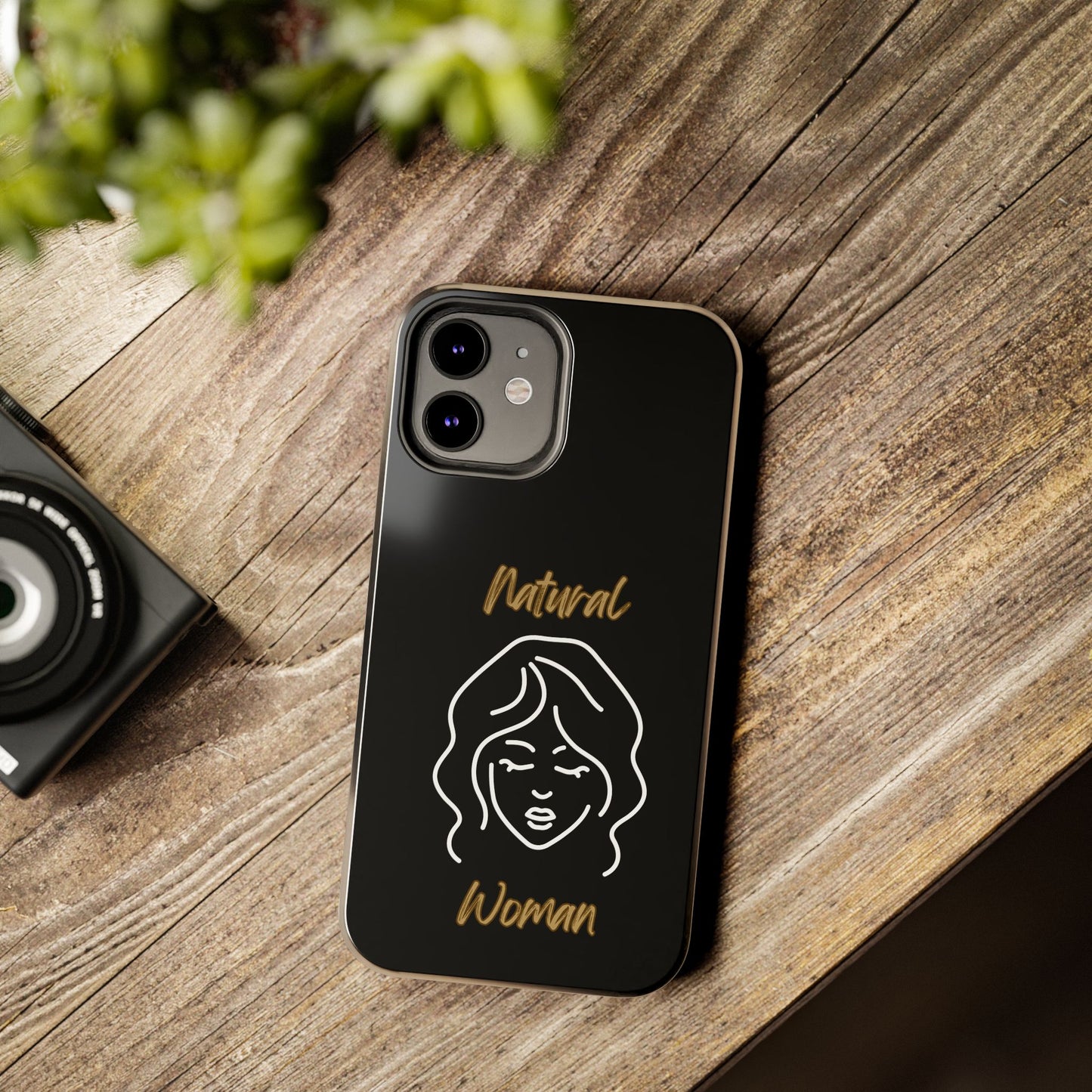 Natural Woman Modest (WL)Tough Phone Cases BLACK
