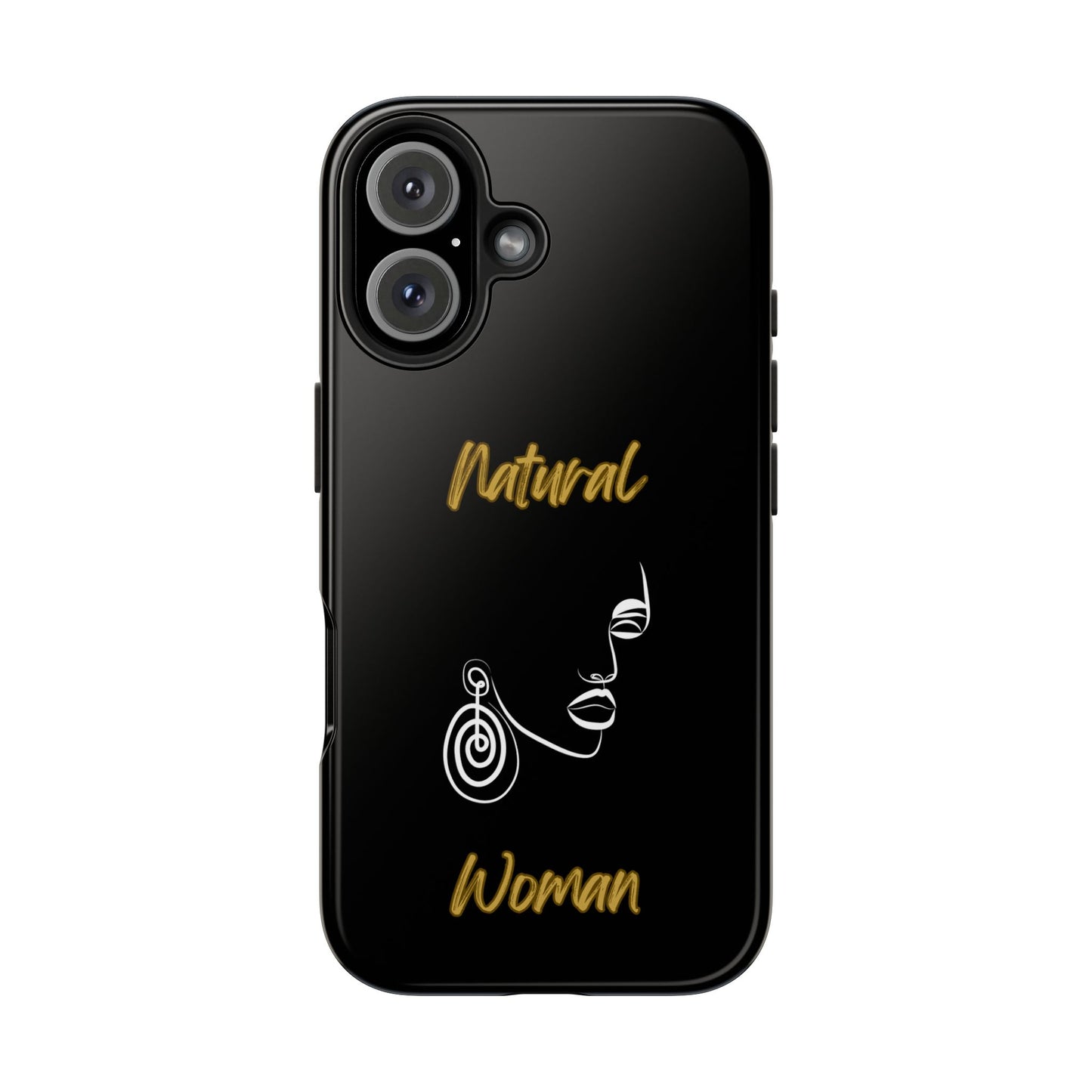 Natural Woman Music In My Soul (WL)Tough Phone Cases BLACK