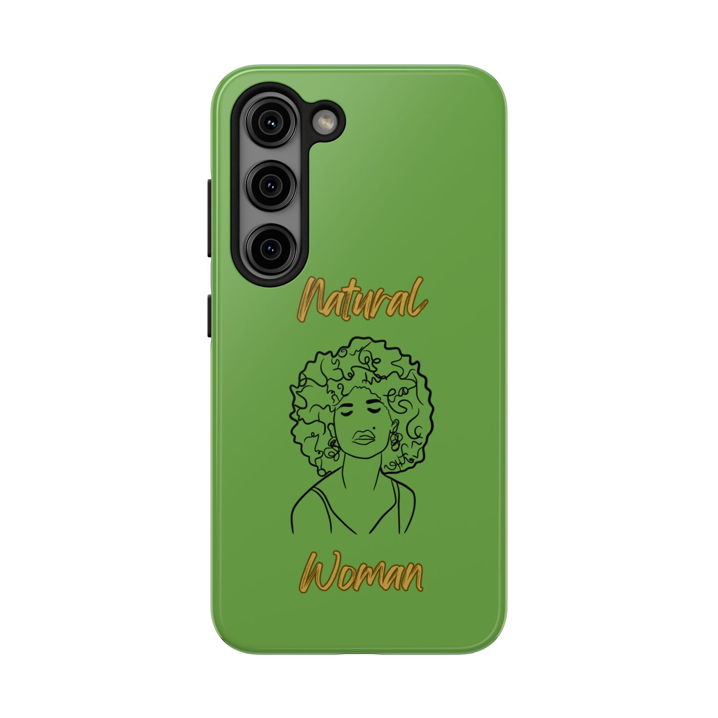 Natural Woman All About Me (BL)Tough Phone Cases GREEN
