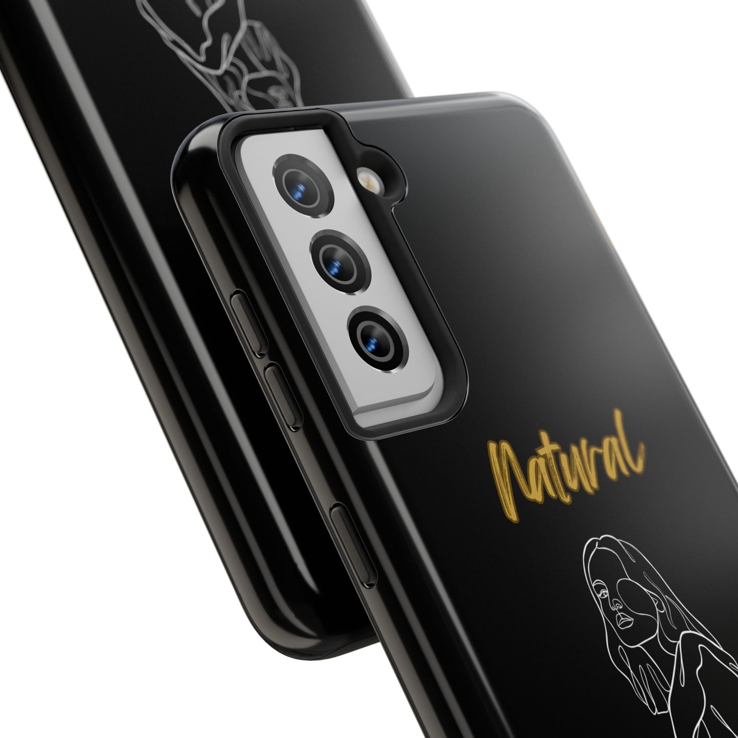 Natural Woman Care Free (WL)Tough Phone Cases BLACK