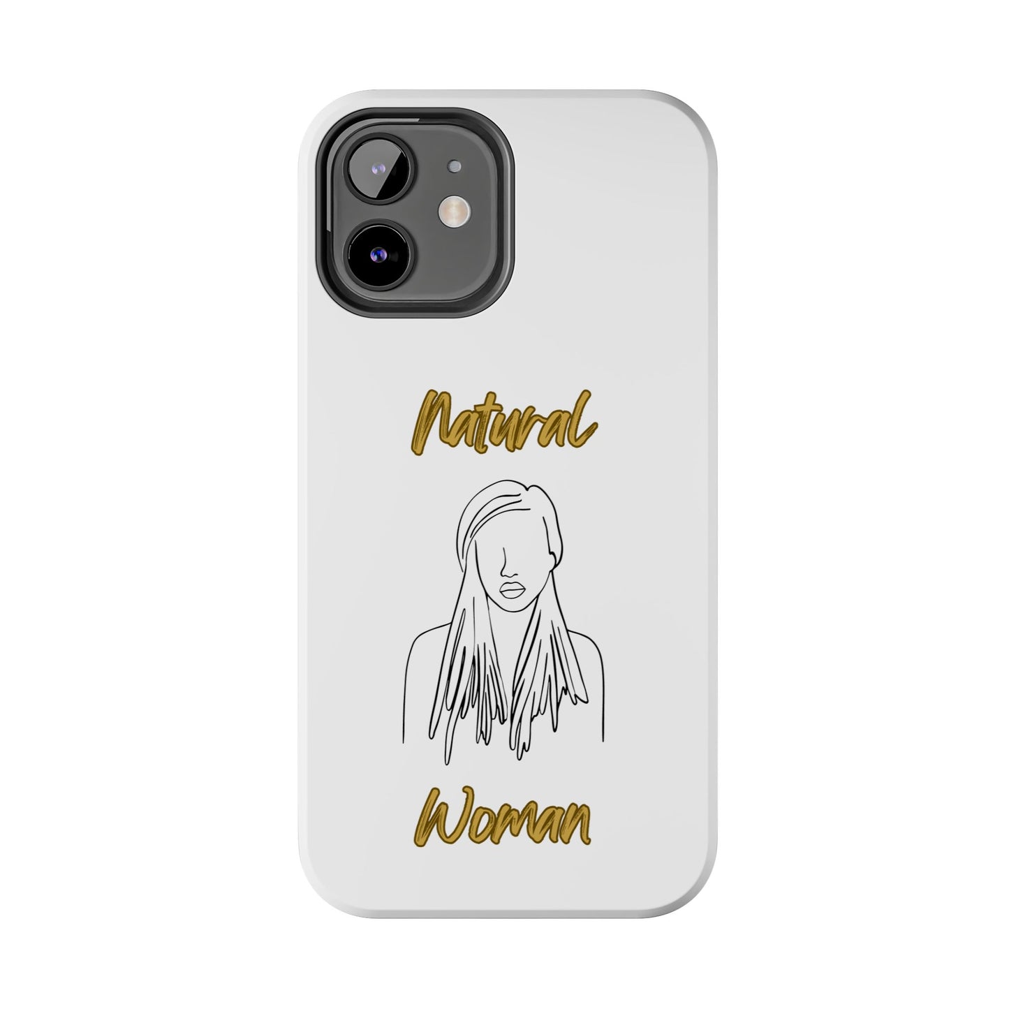 Natural Woman Content (BL)Tough Phone Cases WHITE