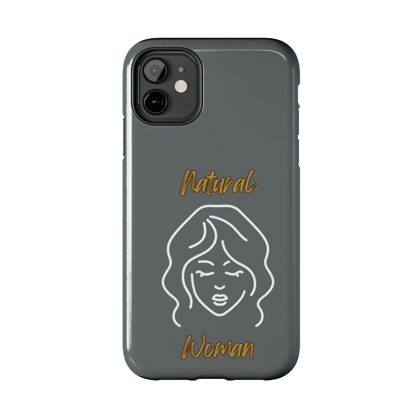Natural Woman Modest (WL)Tough Phone Cases DARK GREY