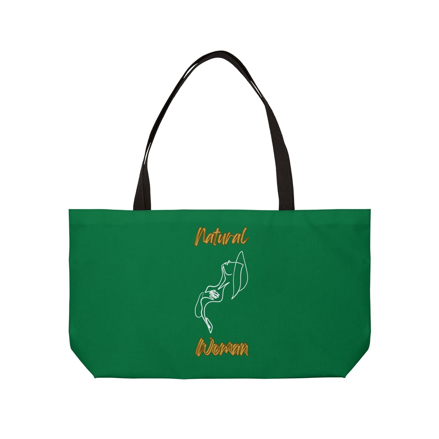 Natural Woman Free (WL) Weekender Tote Bag DARK GREEN
