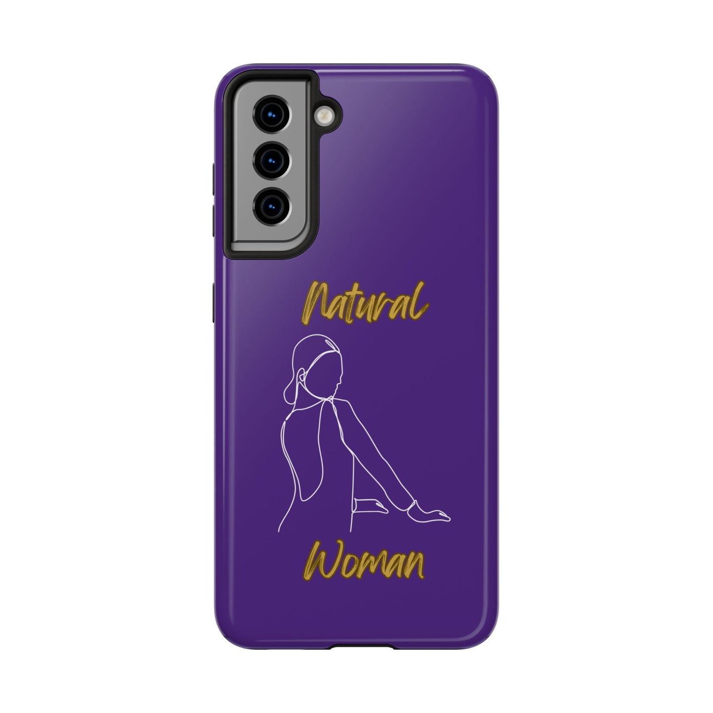 Natural Woman Hands Free (WL)Tough Phone Cases PURPLE