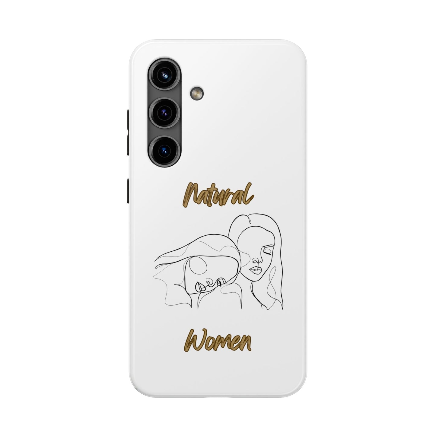 Natural Woman Sisters (BL)Tough Phone Cases WHITE