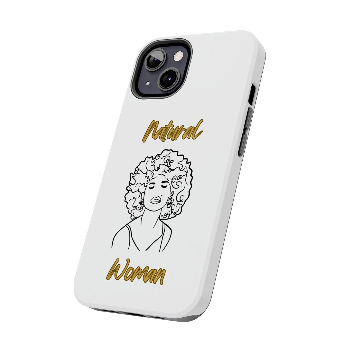Natural Woman All About Me (BL)Tough Phone Cases WHITE