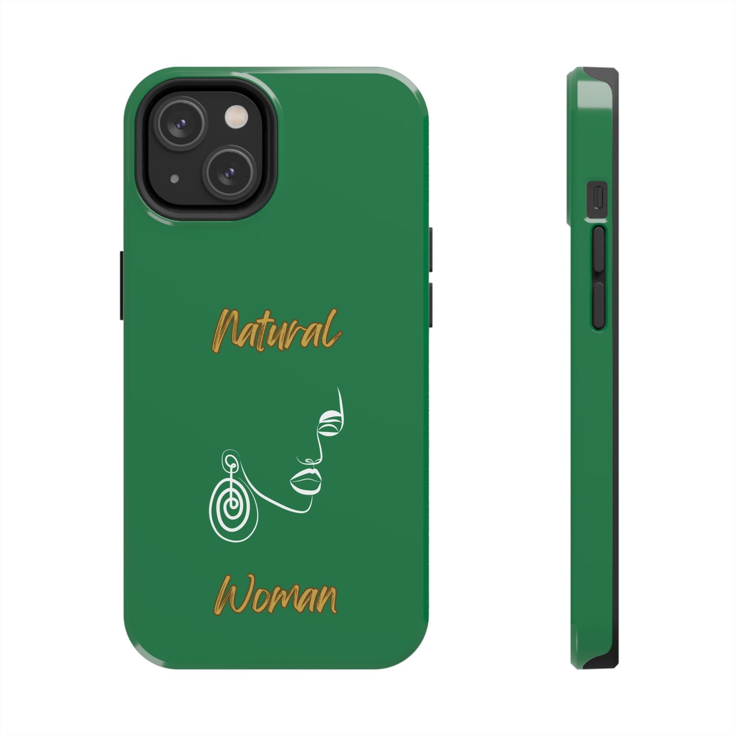 Natural Woman Music In My Soul (WL)Tough Phone Cases DARK GREEN
