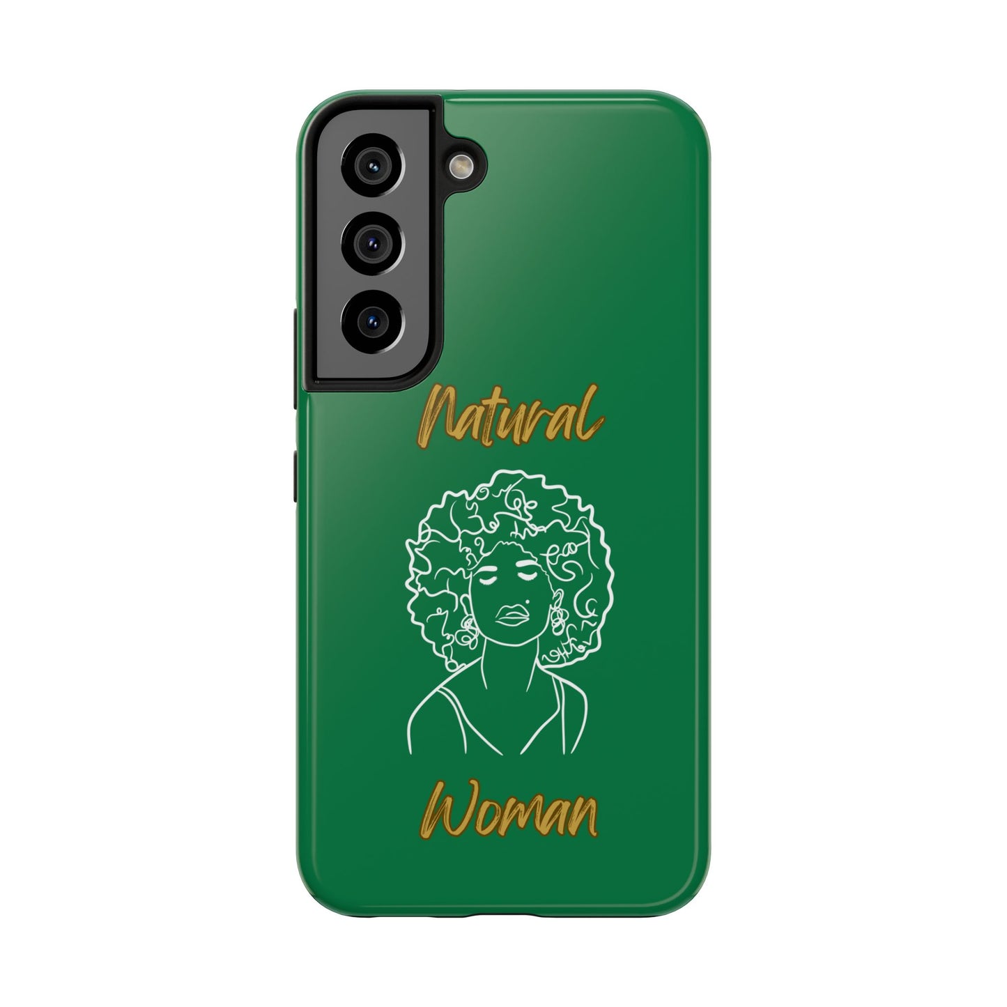 Natural Woman All About Me (WL)Tough Phone Cases DARK GREEN