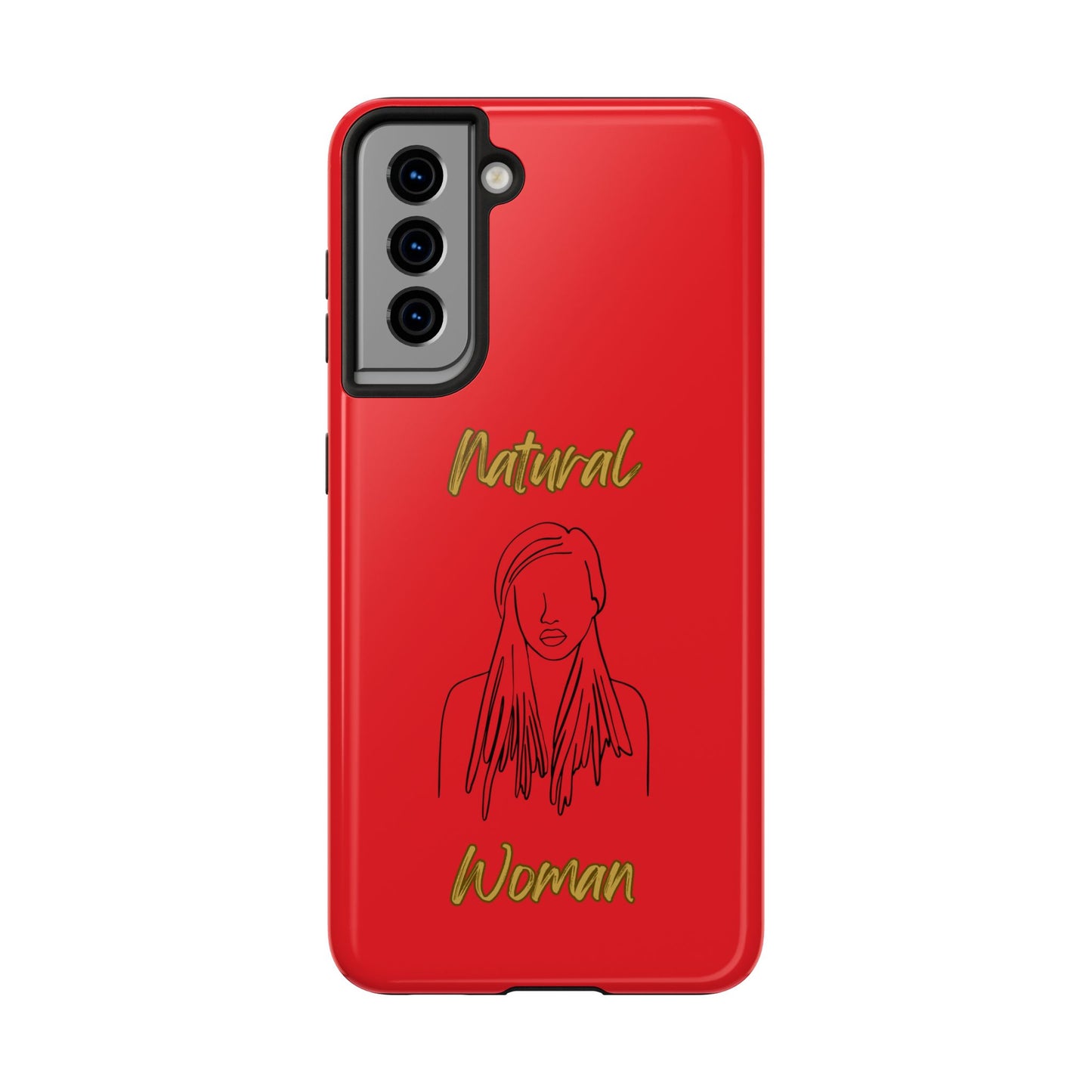 Natural Woman Content (BL)Tough Phone Cases RED
