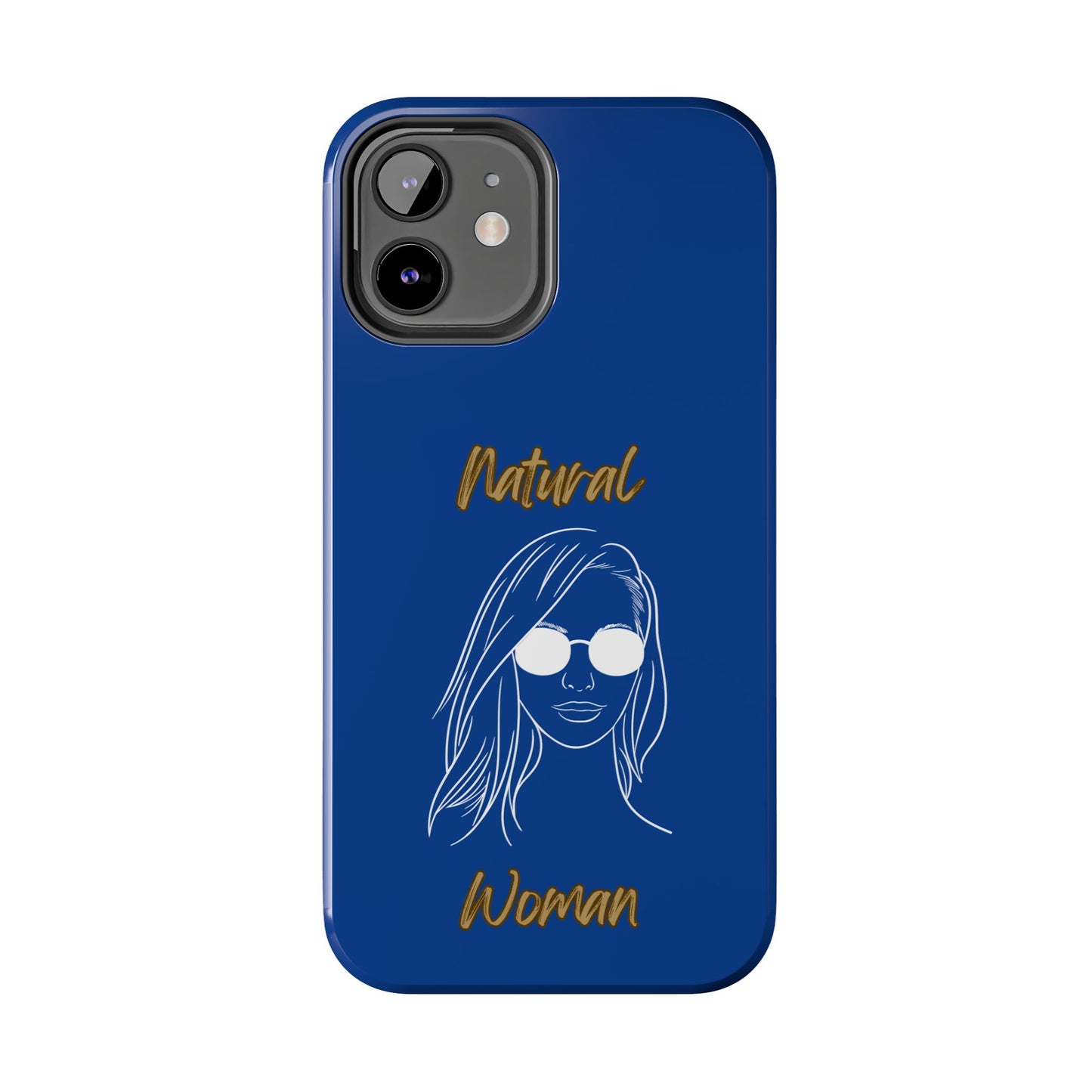 Natural Woman Shades (WL)Tough Phone Cases DARK BLUE