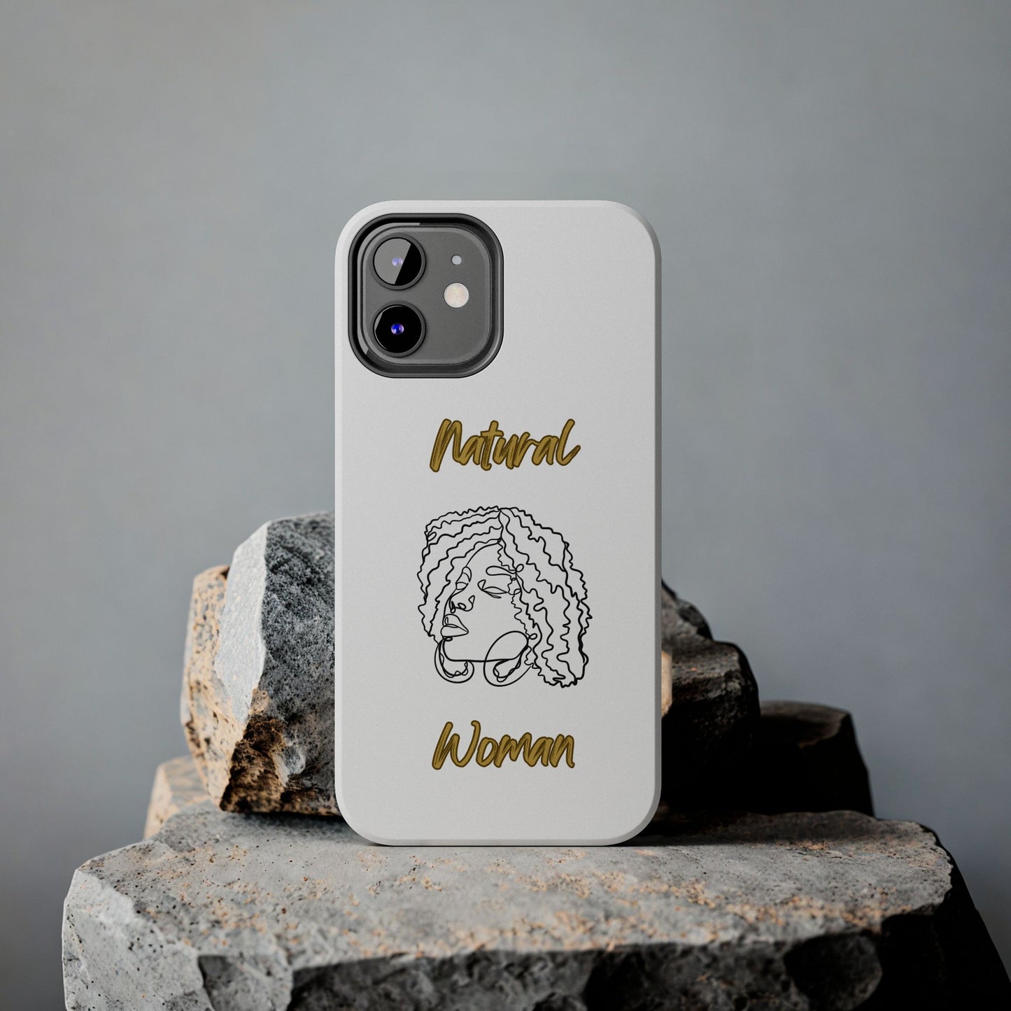 Natural Woman Naturally Me (BL)Tough Phone Cases WHITE
