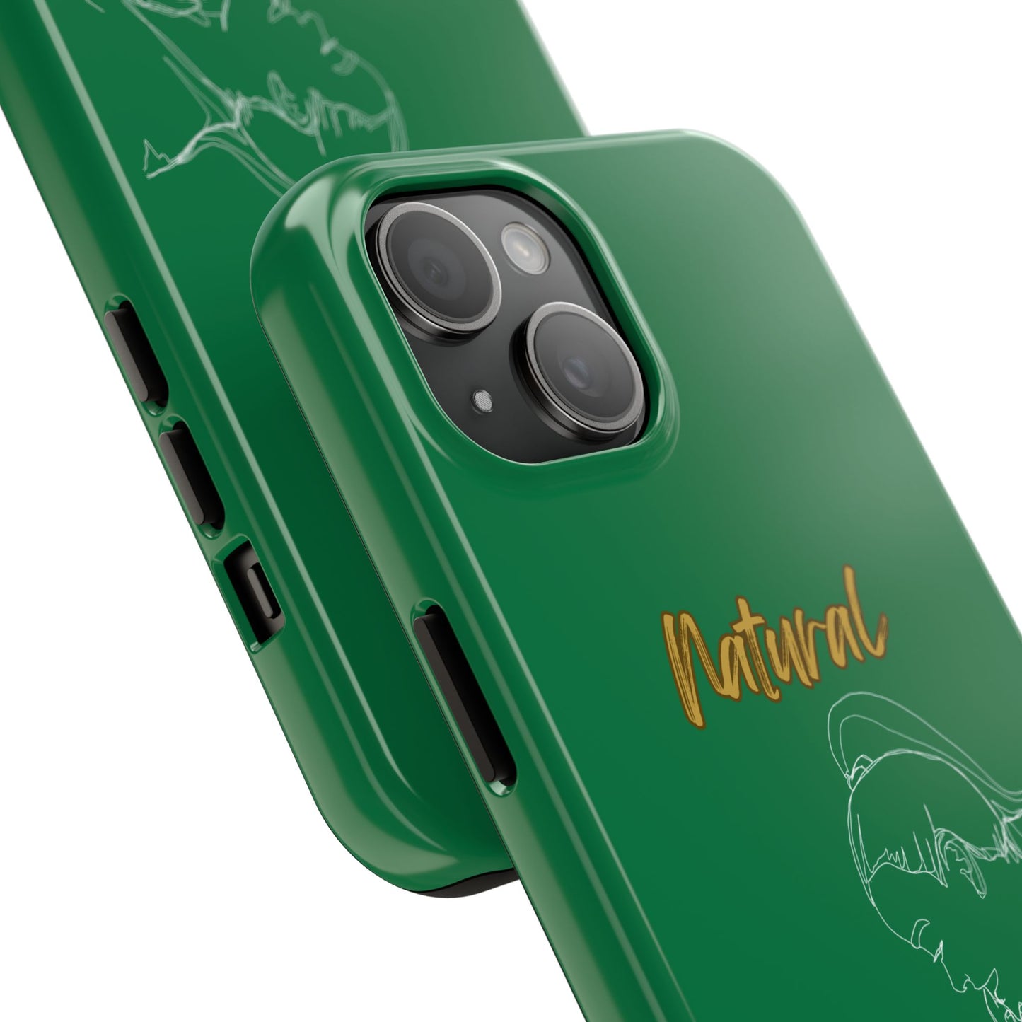 Natural Woman New Life (WL)Tough Phone Cases DARK GREEN