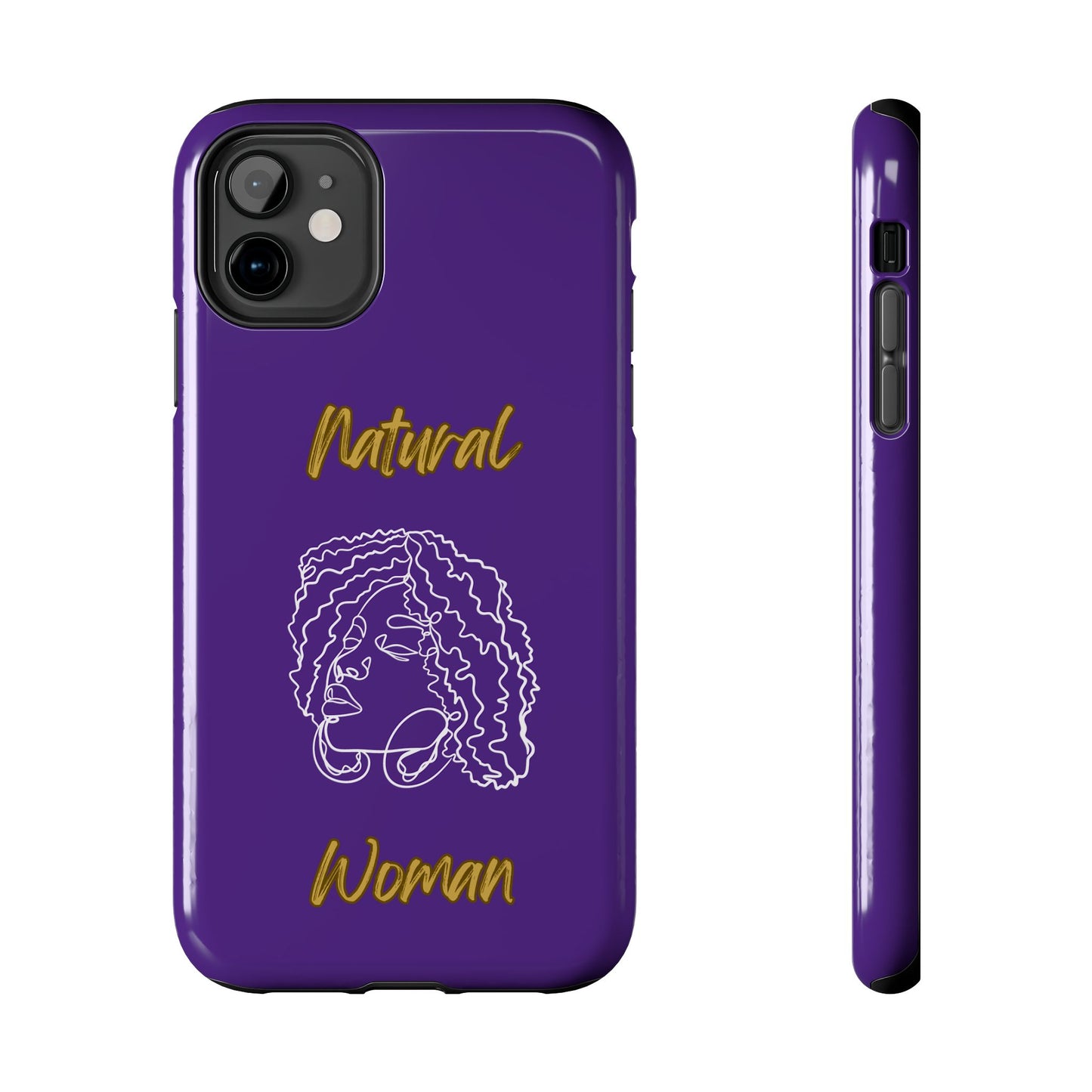 Natural Woman Naturally Me (WL)Tough Phone Cases PURPLE