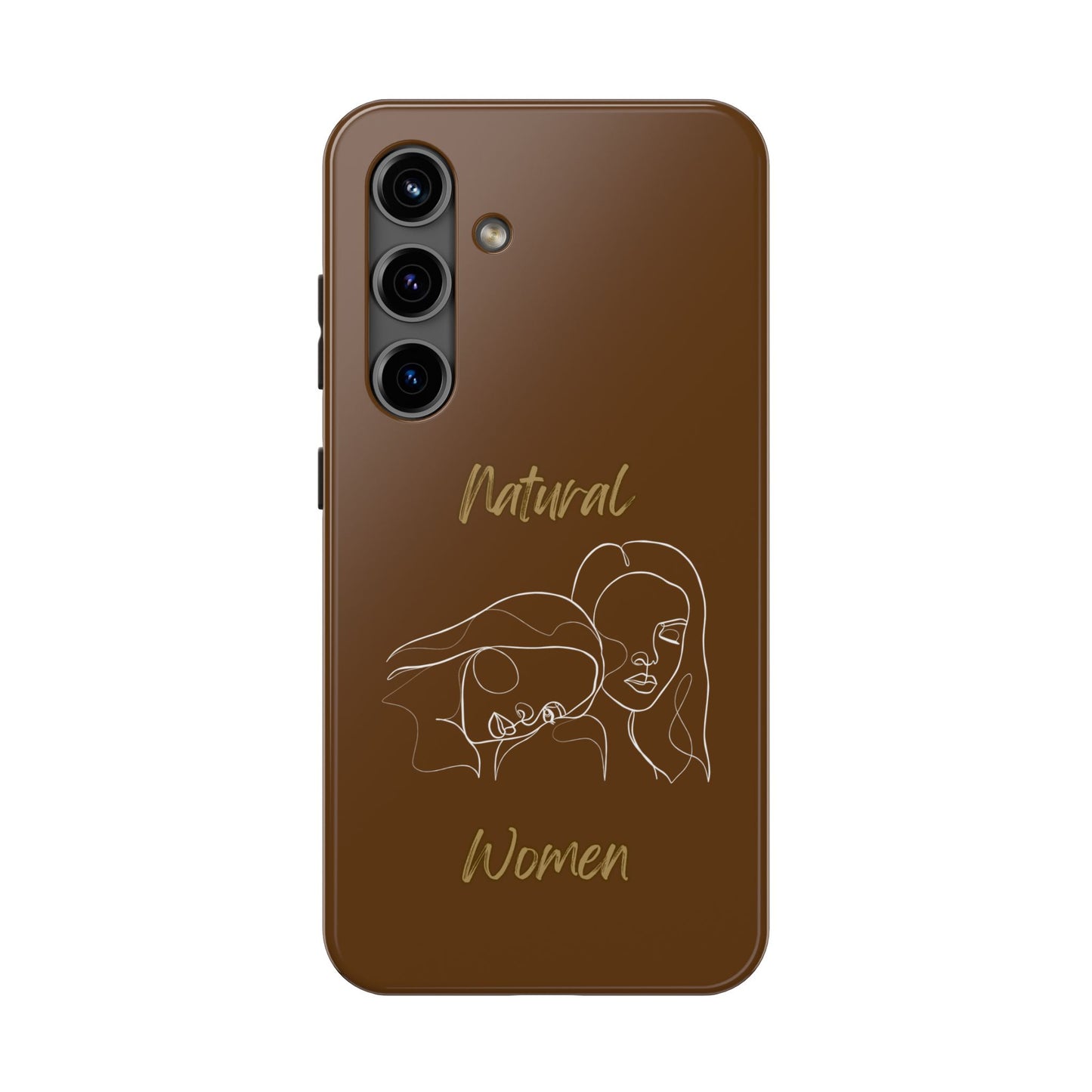 Natural Woman Sisters (WL)Tough Phone Cases BROWN