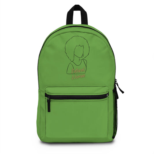Natural Woman Afro (BL) Backpack GREEN