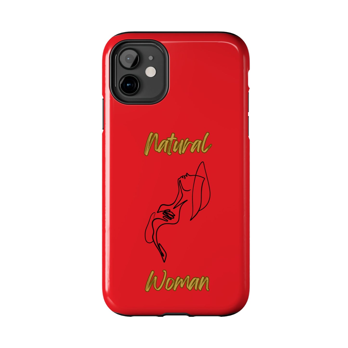 Natural Woman Free (BL)Tough Phone Cases RED