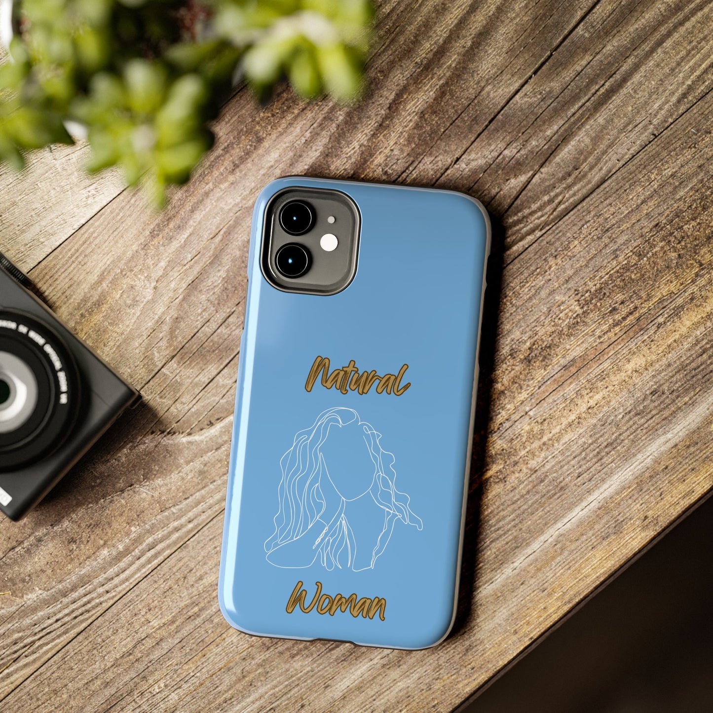 Natural Woman Relaxed (WL) Tough Phone Cases LIGHT BLUE