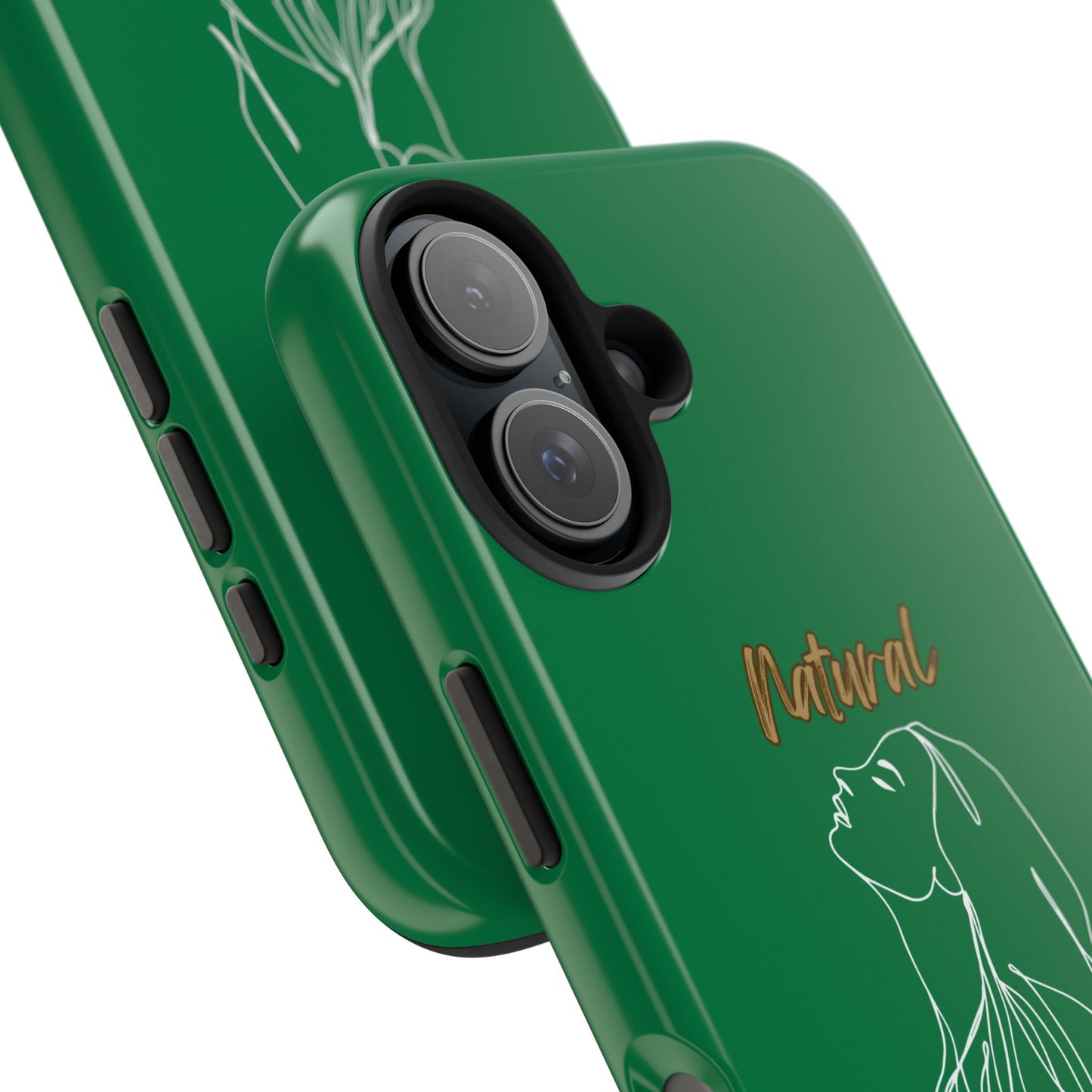 Natural Woman Appreciation (WL)Tough Phone Cases DARK GREEN