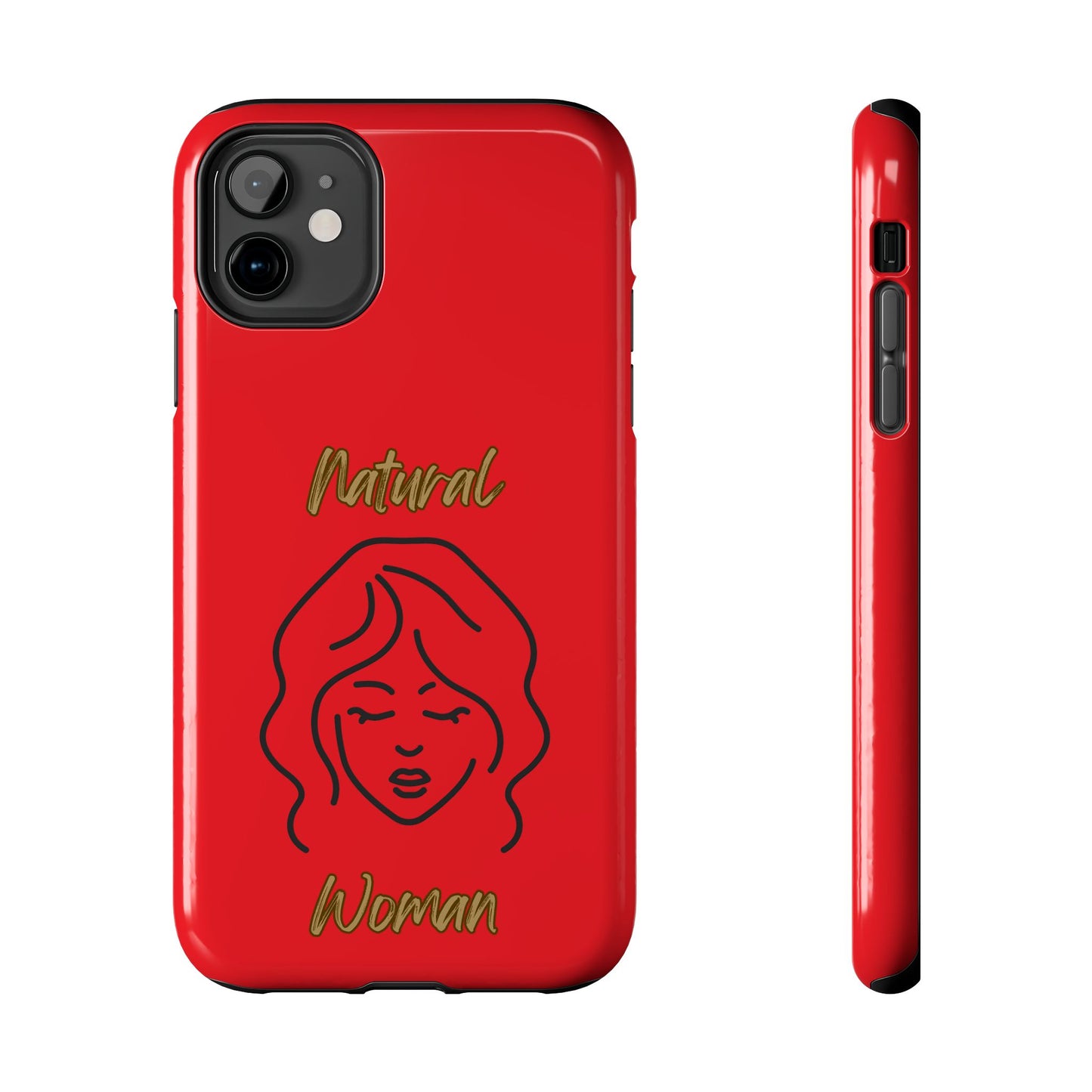 Natural Woman Modest (BL)Tough Phone Cases RED