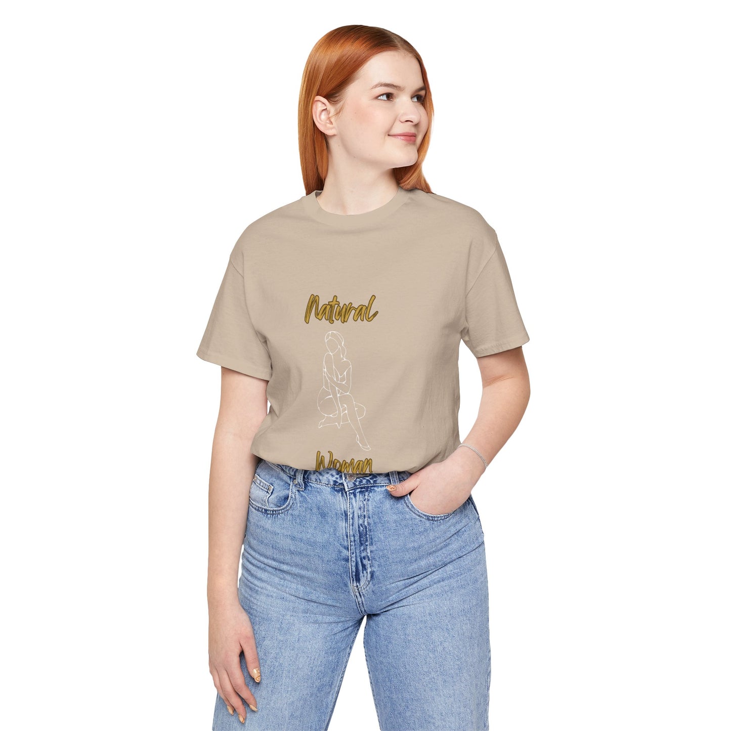 Natural Woman Shoulder Action (WL) Short Sleeve T-Shirt