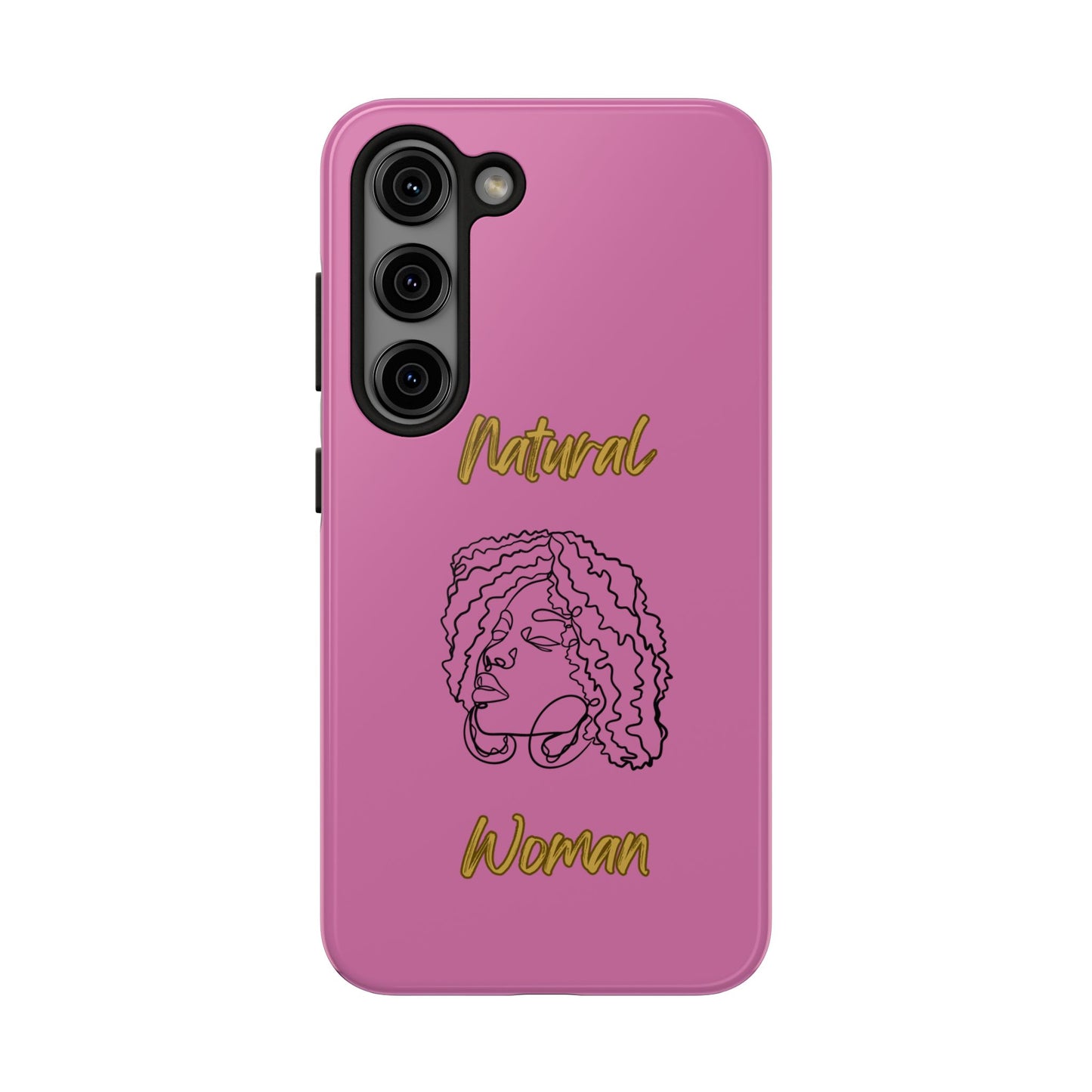 Natural Woman Naturally Me (BL)Tough Phone Cases LIGHT PINK