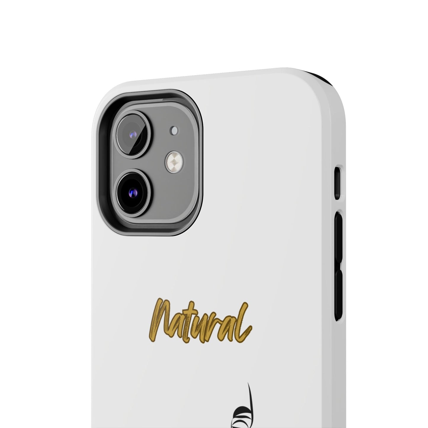 Natural Woman Music In My Soul (BL)Tough Phone Cases WHITE